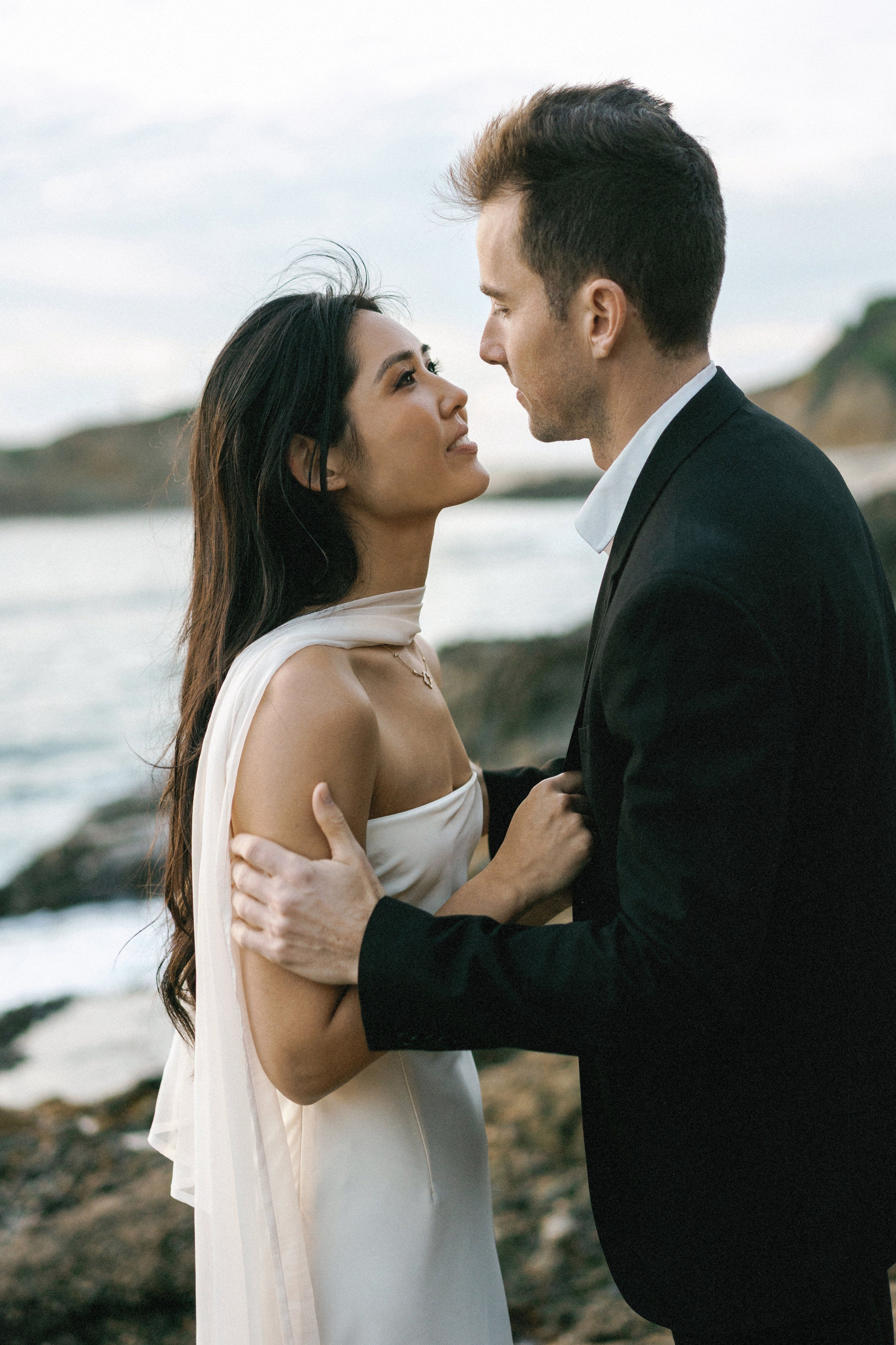 S&B Engagement Photoshoot at Treasure Island Beach, California. Wedding Photography & Videography Team in California, Los Angeles, San Francisco, San Diego and Travel