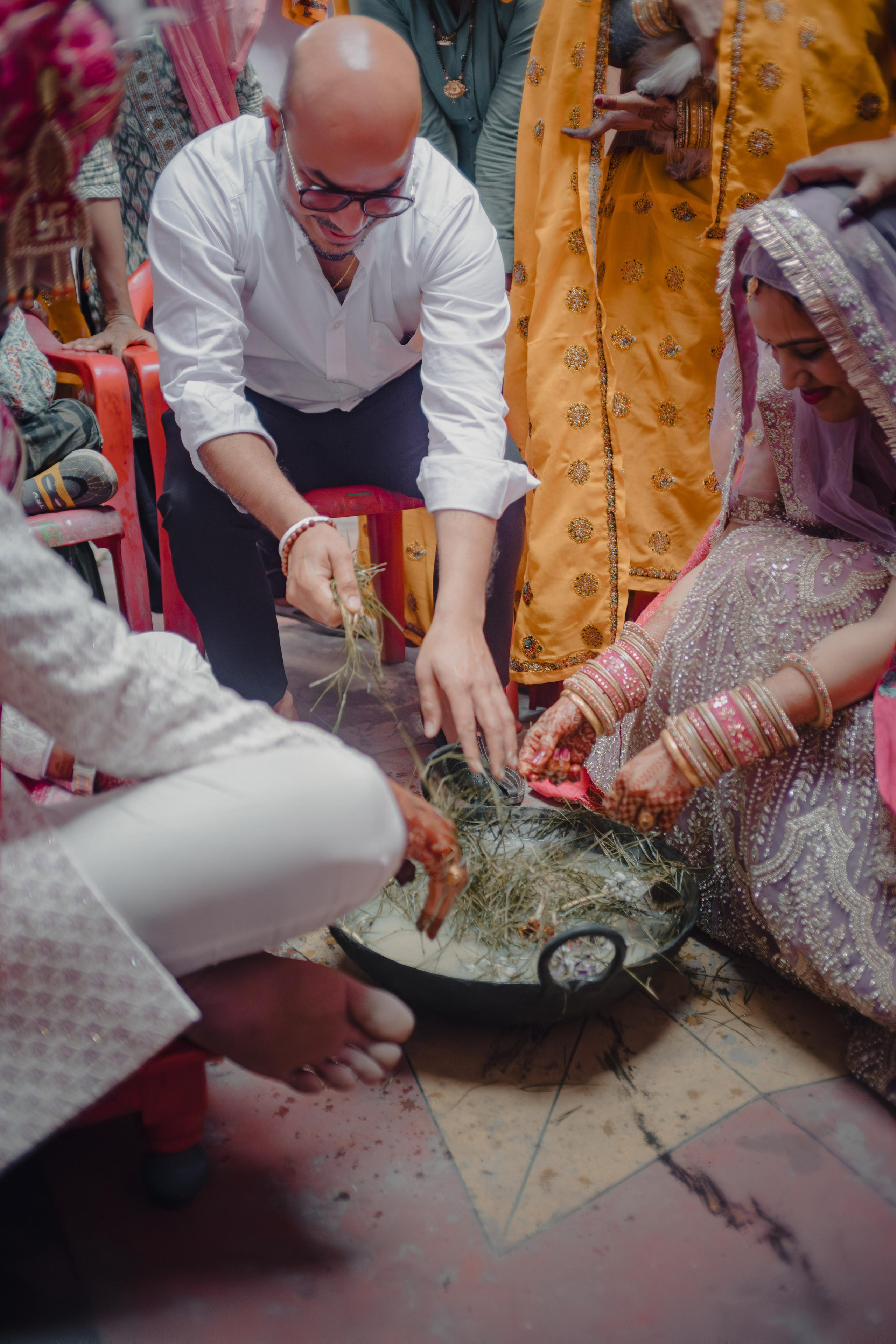 Parul & Sanjay. Wedding and Family photographer in india