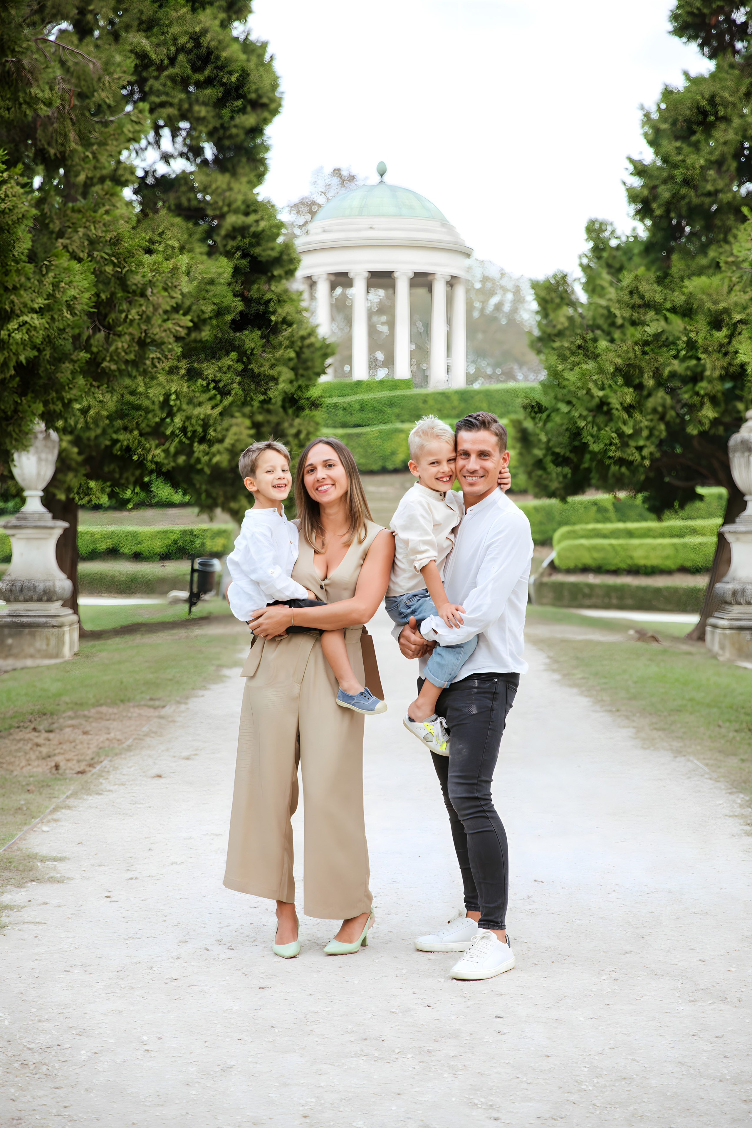 Maggie e la sua bellissima famiglia. Luci e Capricci Photography