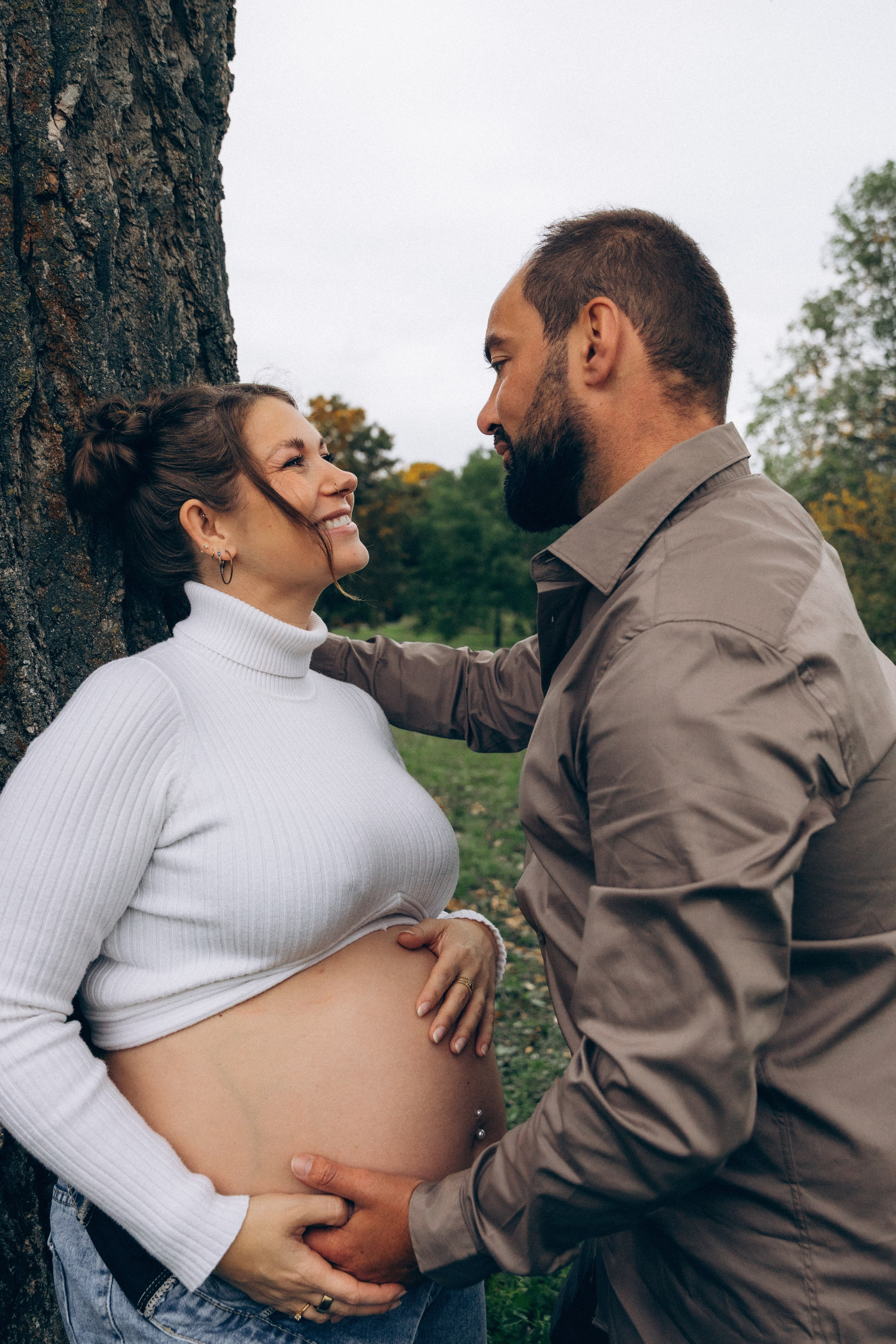 Babybauch. Photographer Düsseldorf, Cologne, NRW — Kristina Braudo