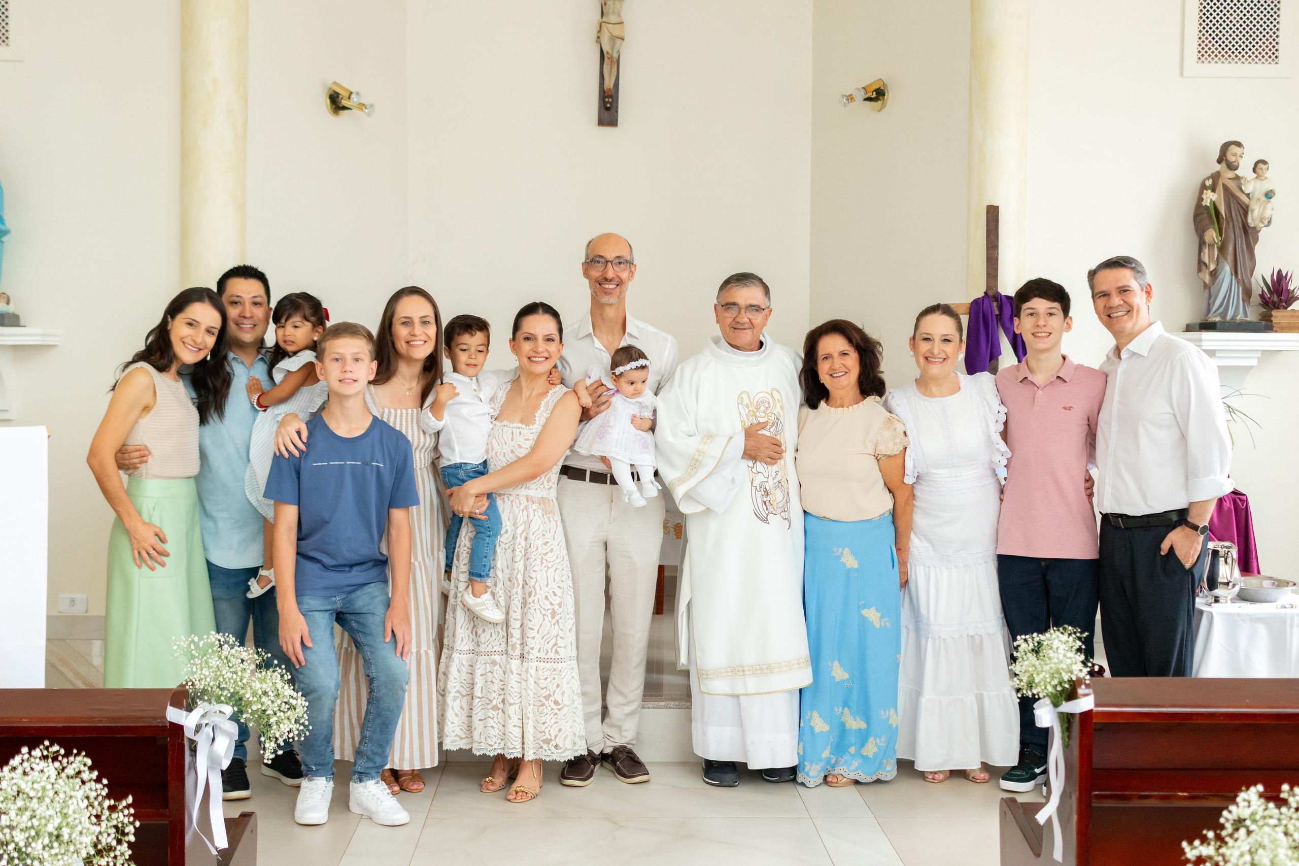 Luiza — Batizado. Principal