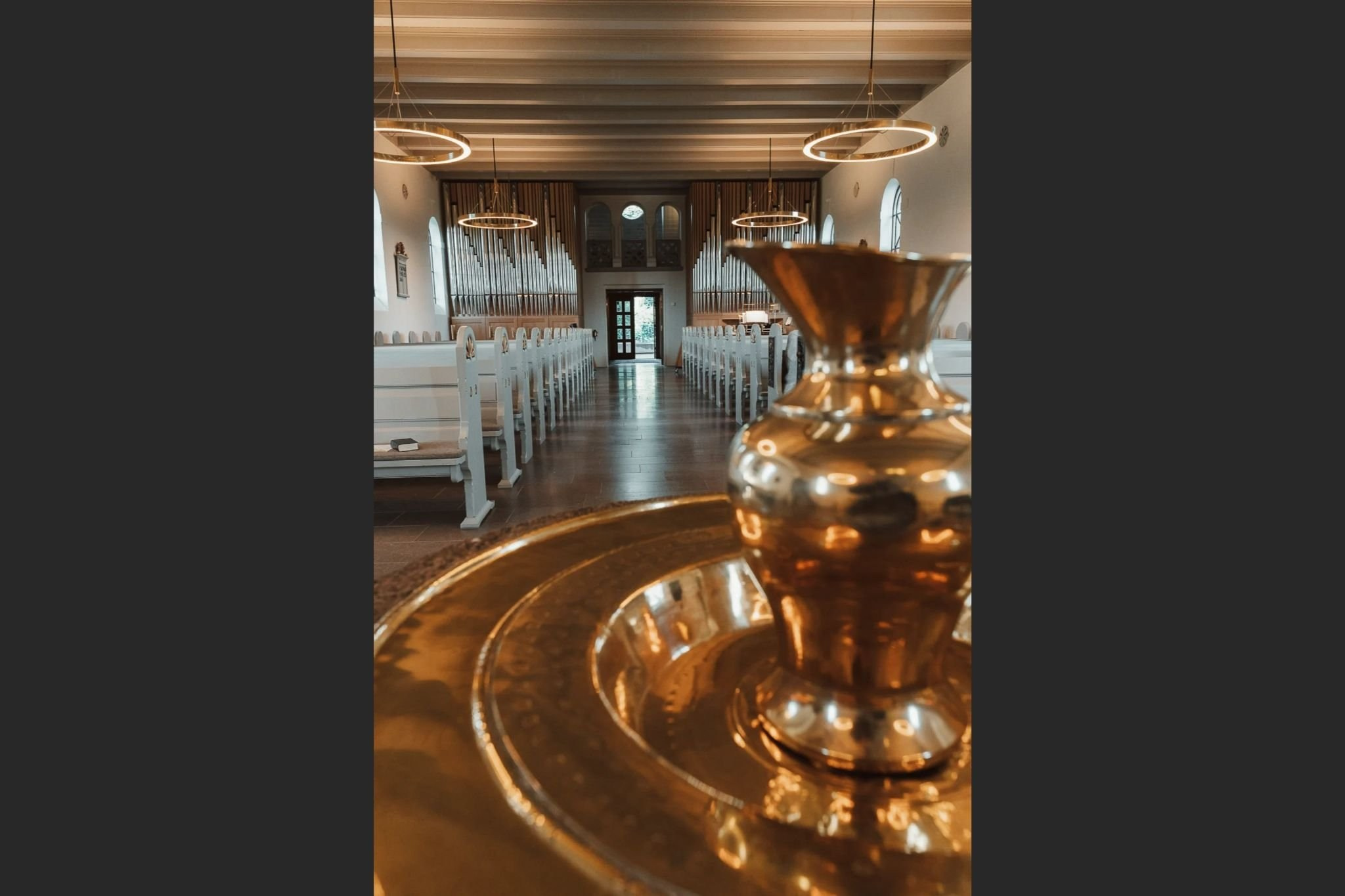 Milas' baptism — Tarm Church. AlexEvents | Wedding and Baptism Photographer & Videographer in Denmark and Germany