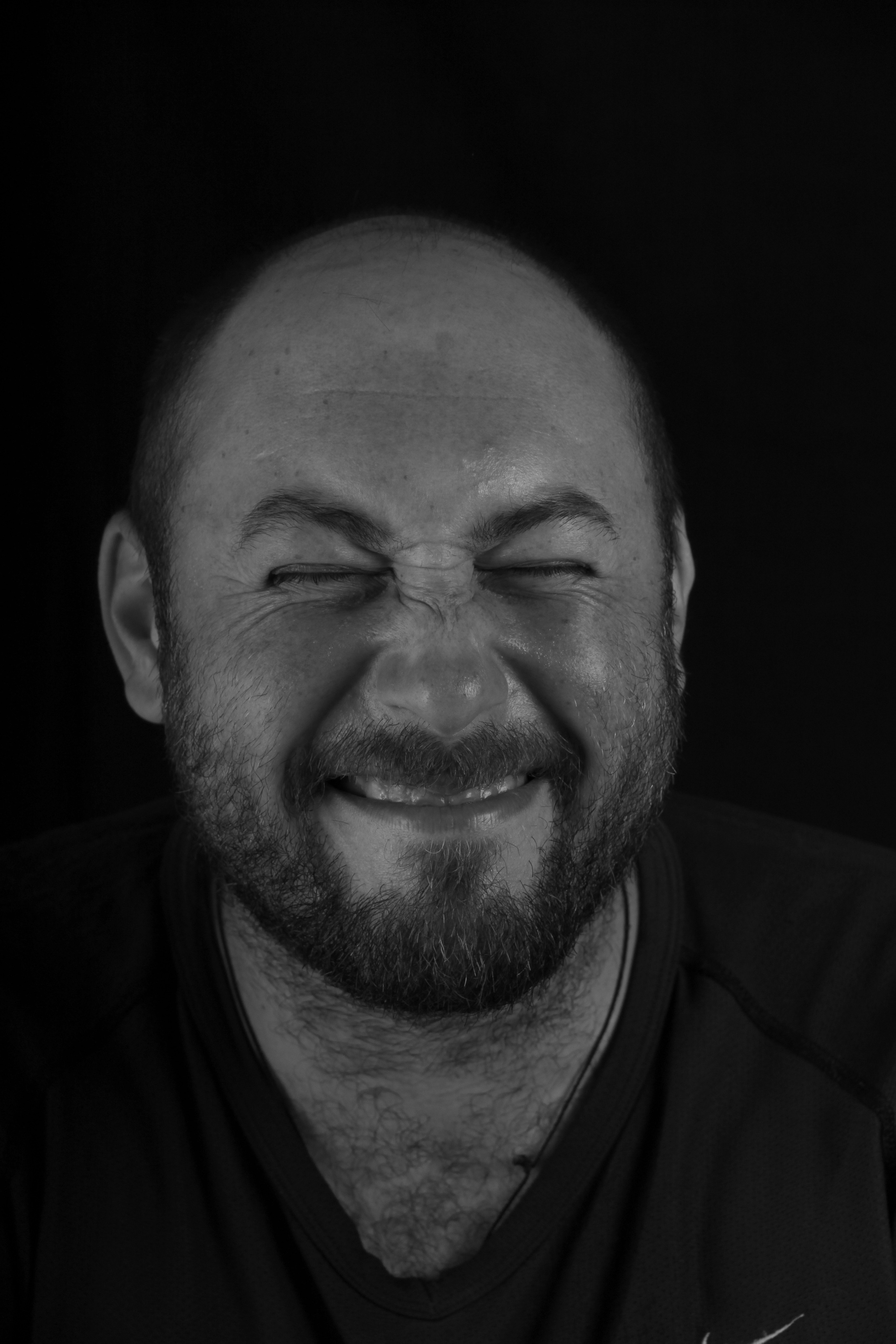 Männerportrait Schwarz-Weiß-Fotografie