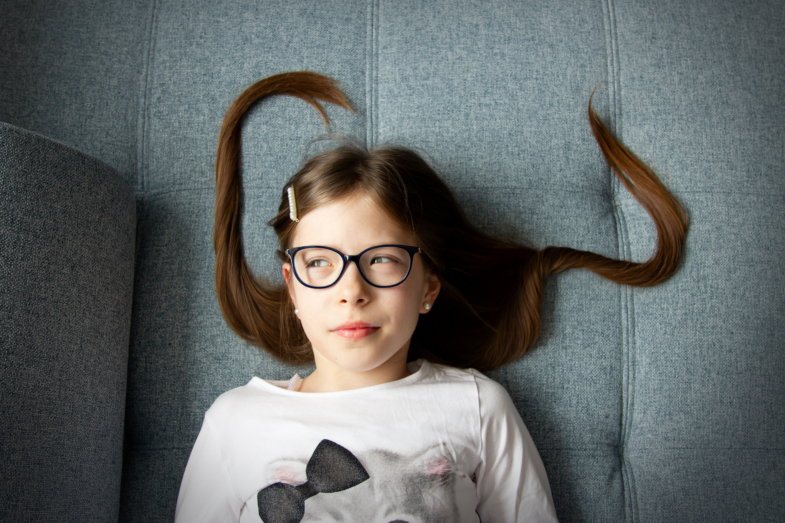 pepi langer strumpf Porträt eines Mädchens