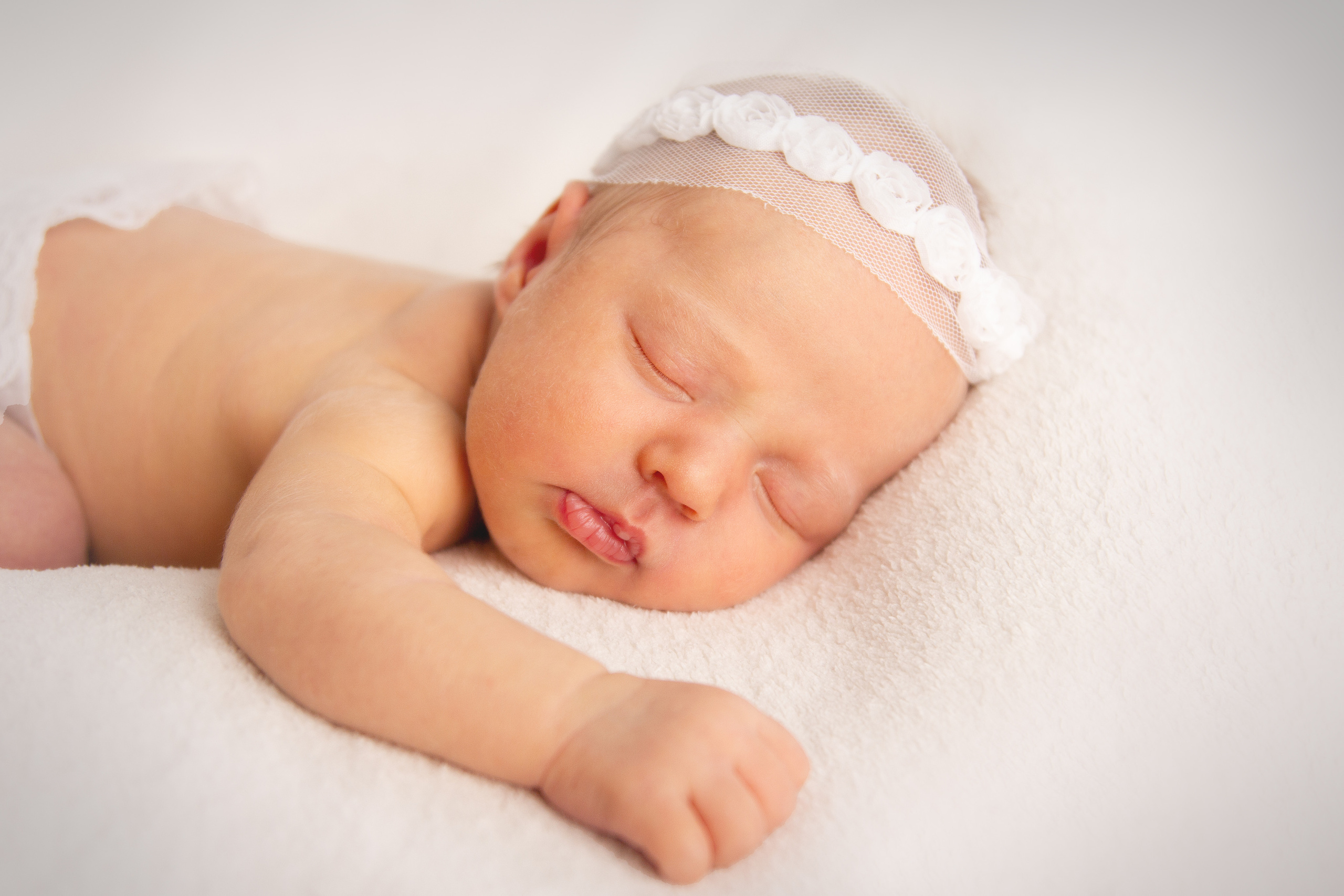 Schlaffendes Mädchen