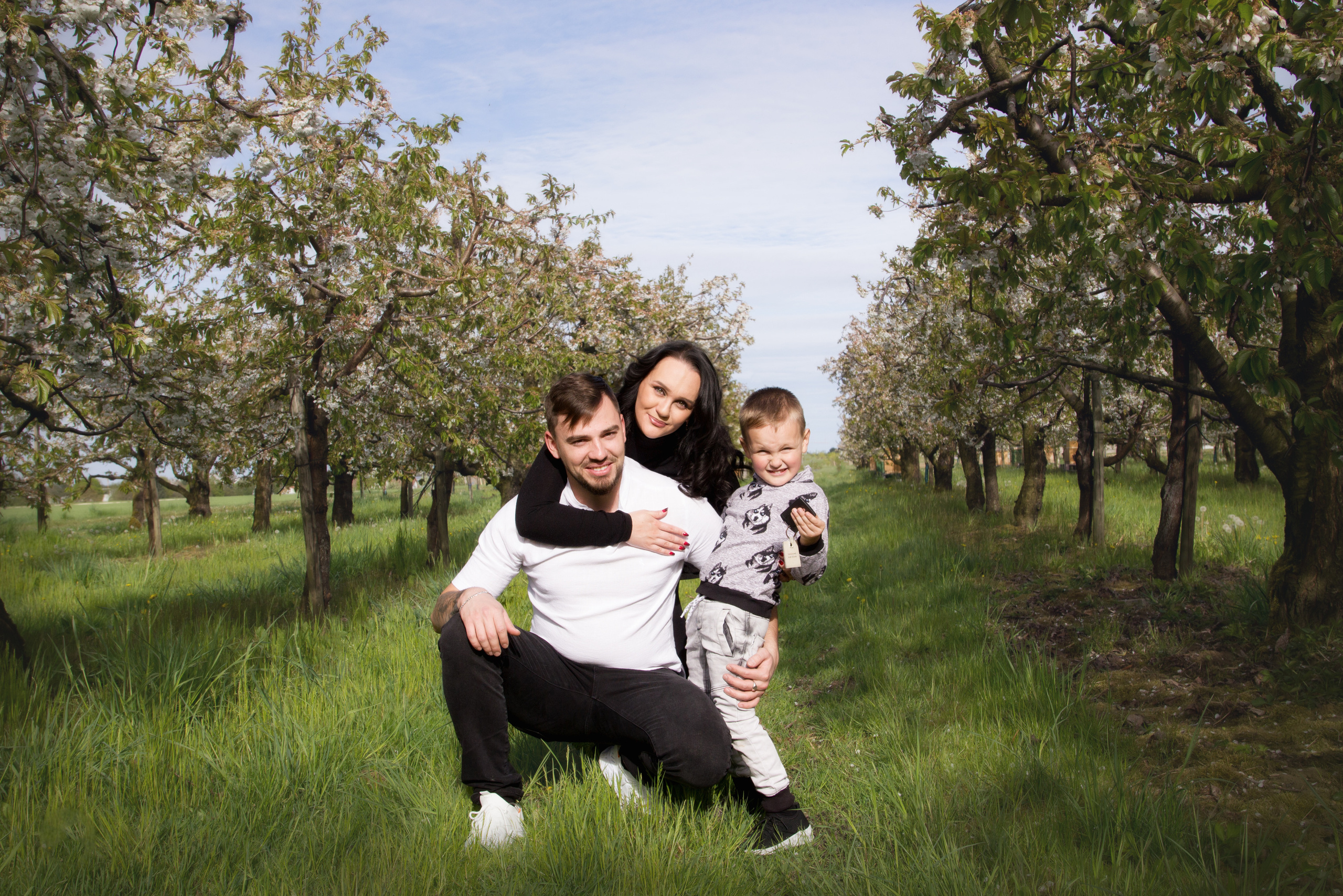 Familienfotografie in der Natur