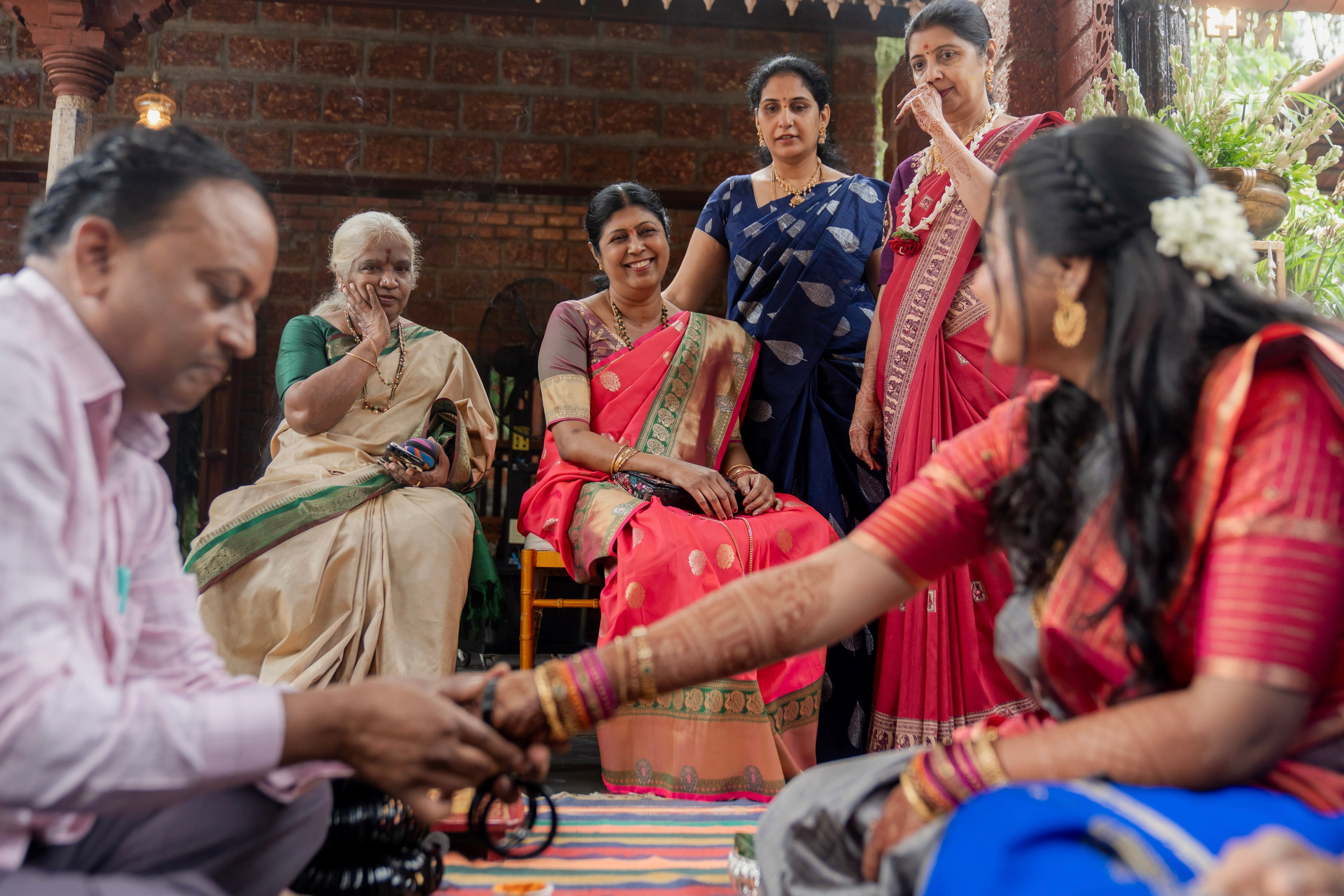 Anupaa & Reuben, Konkani Wedding at The Tharavadu Mane, Bangalore | Truly Yours