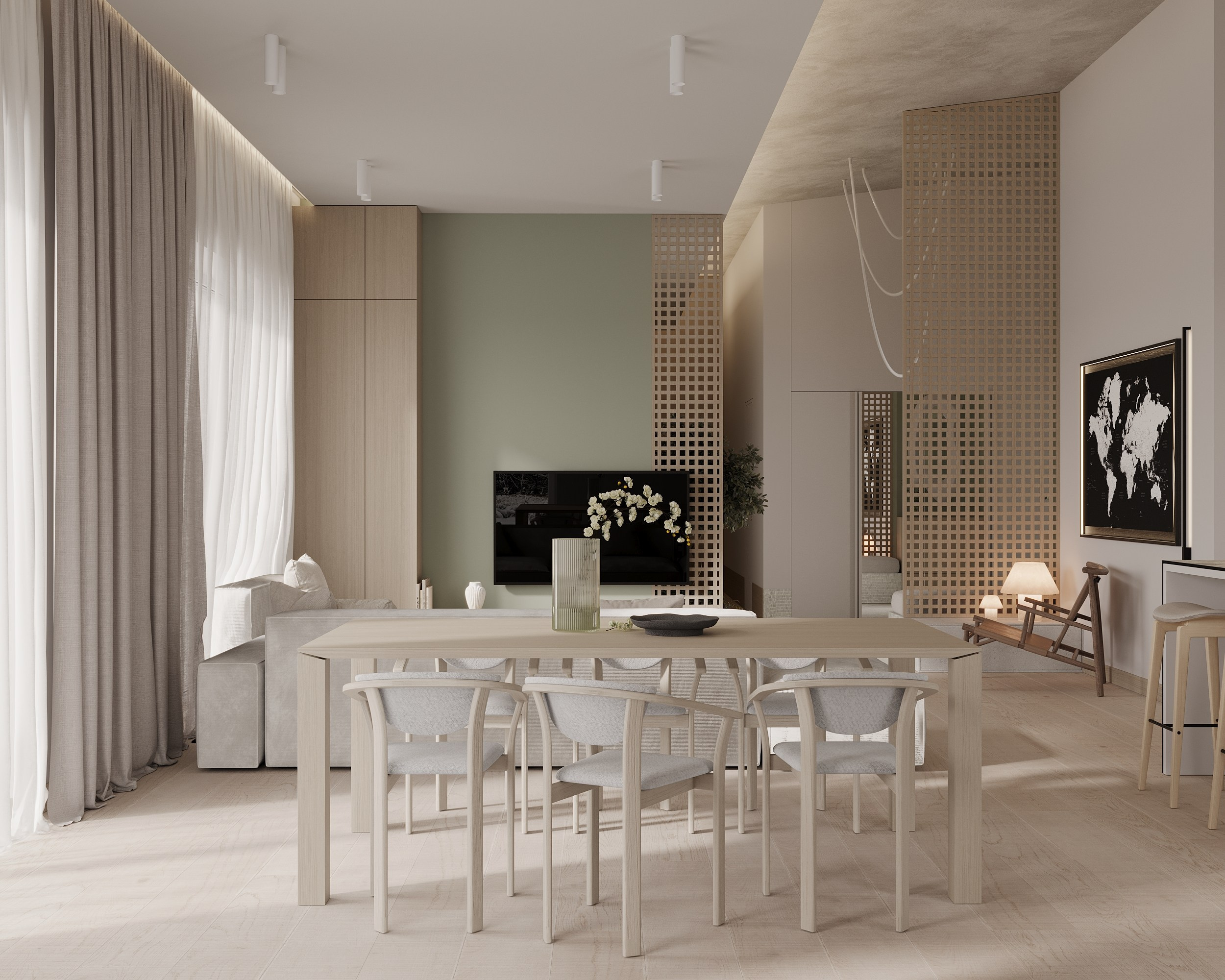 Butterfly House. Simple Archs — high quality visualizations for your interior projects