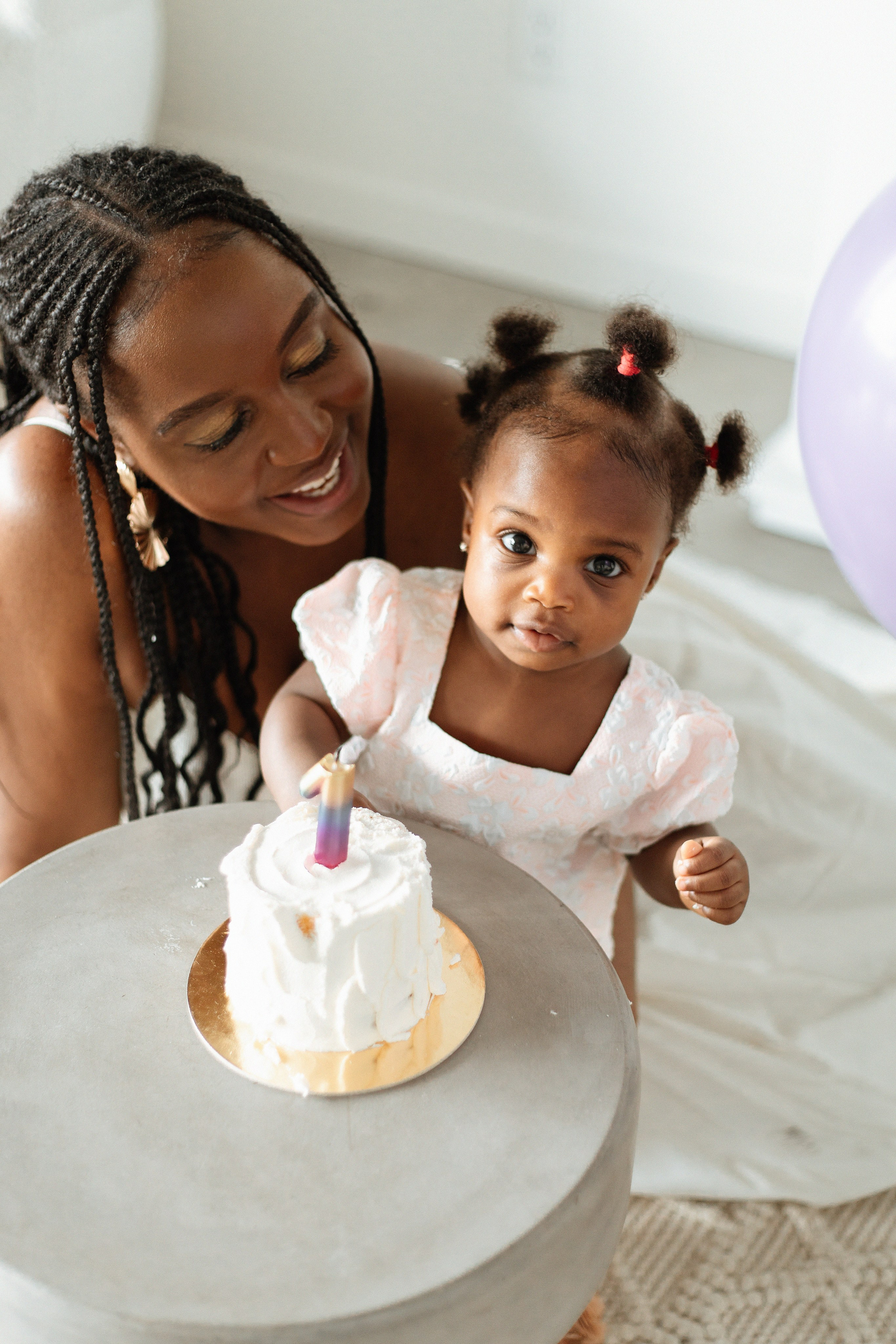 Michaela’s 1st birthday. Home