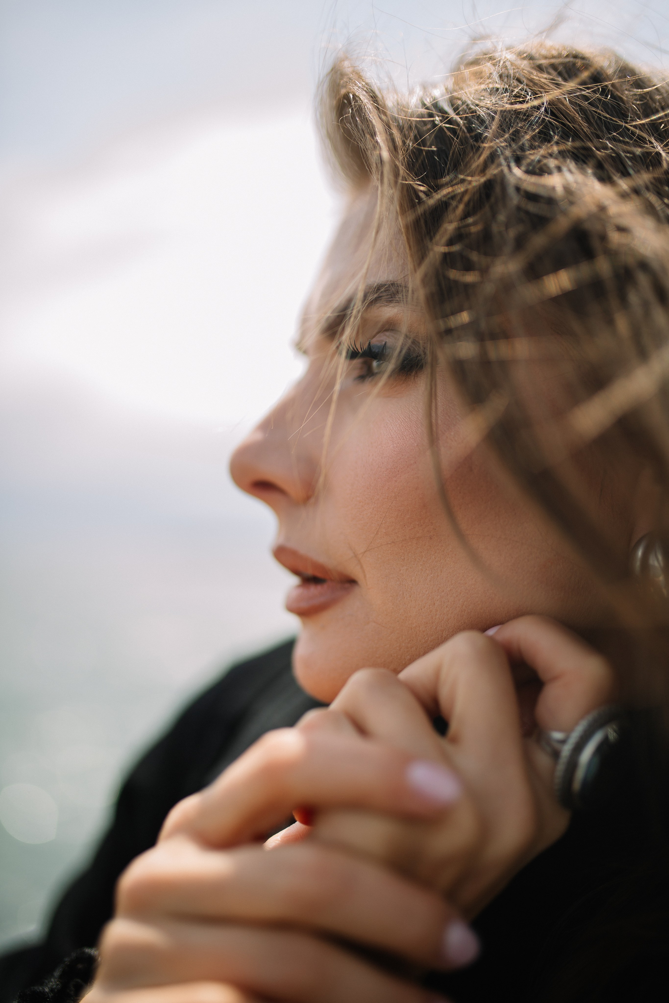 Portrait.Woman.Ocean. Photographer NYC