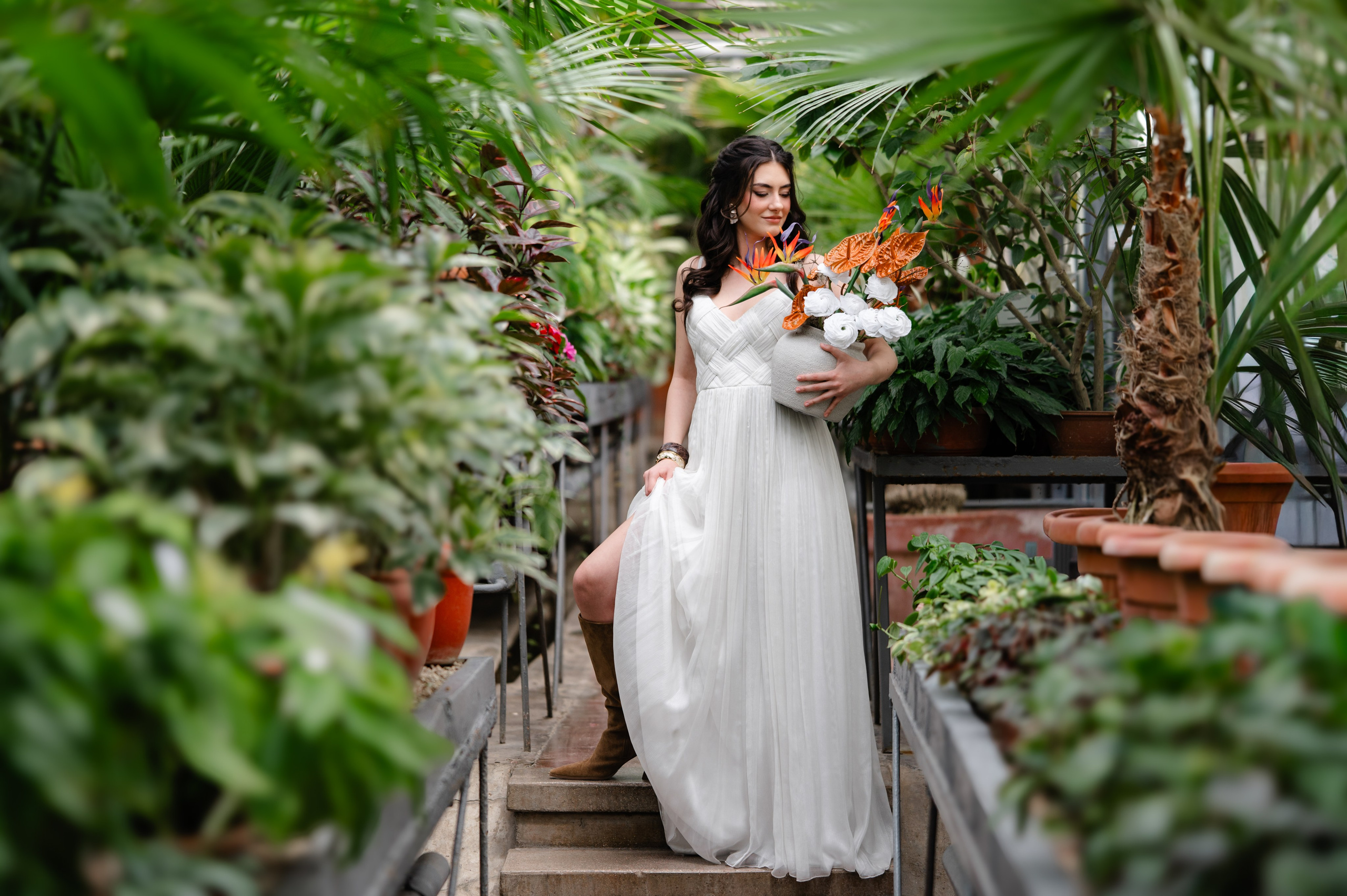 Botanical BRIDE. Alexandra Hanu Photographer