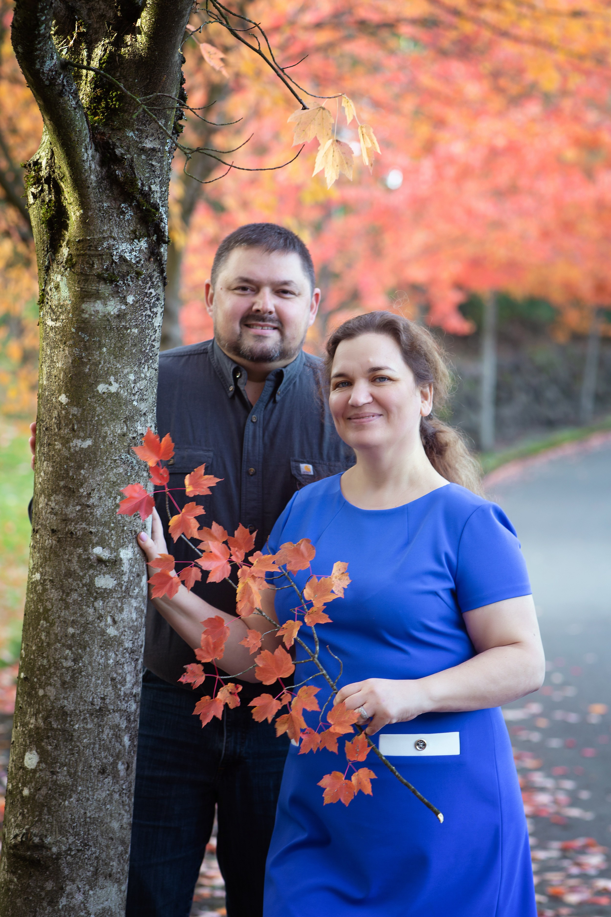 Fall. YuAnna studio. Family & Kids Photographer in Seattle area, located in