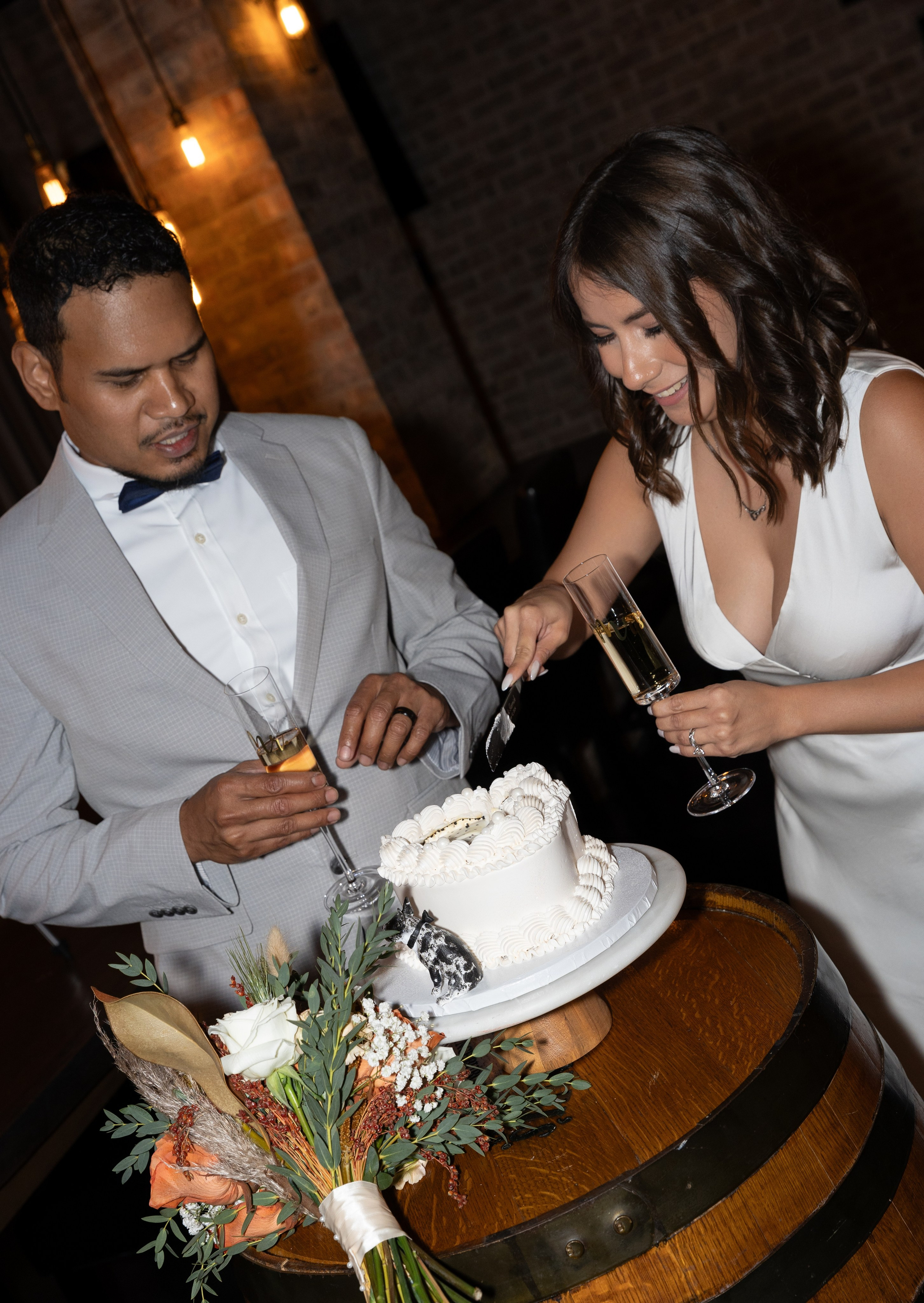 Micro wedding of Leslie and Garrick. Winter Park. Photographer Anastasia Nagibina