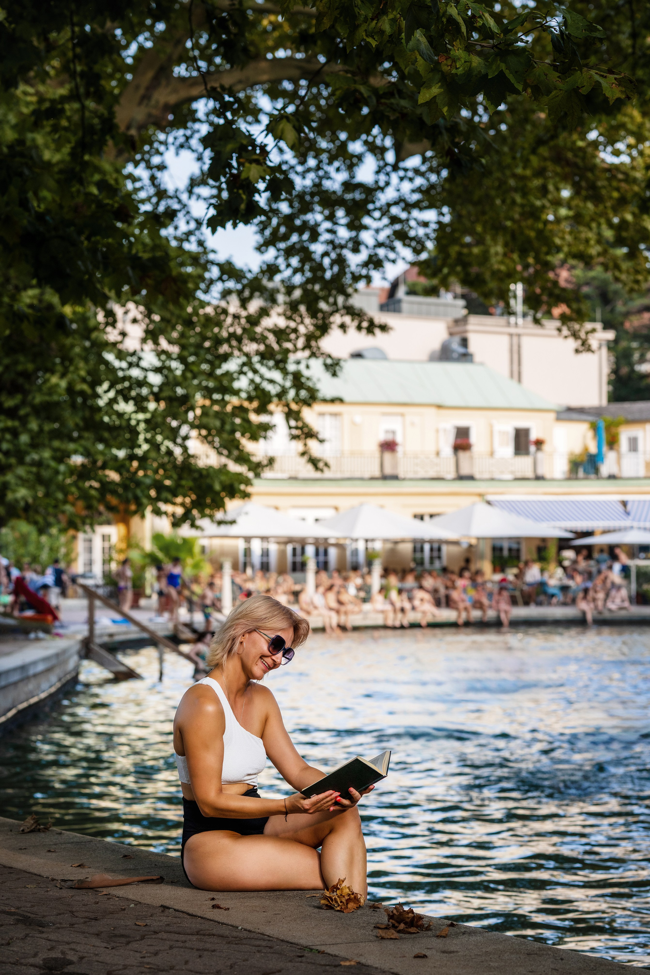 Swimming pool — Daniela. Nelly Bijeva Photography