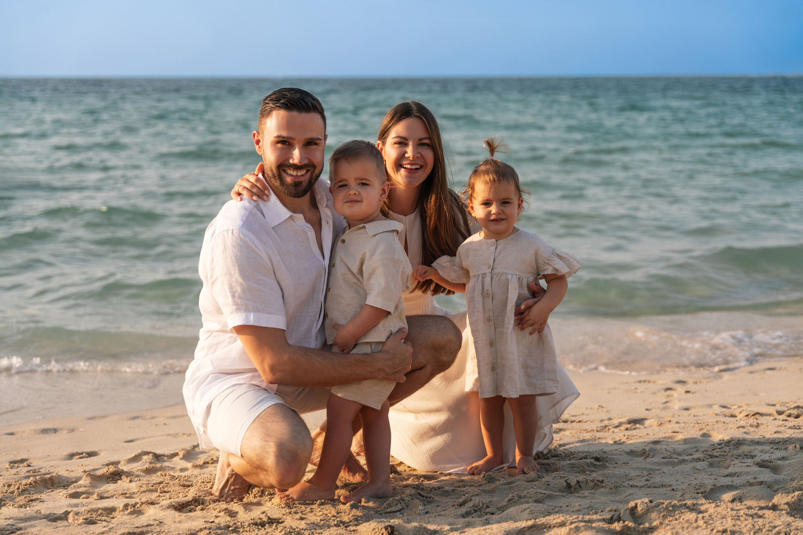 Beach day. Angela Iakovleva — Family Photographer in Dubai