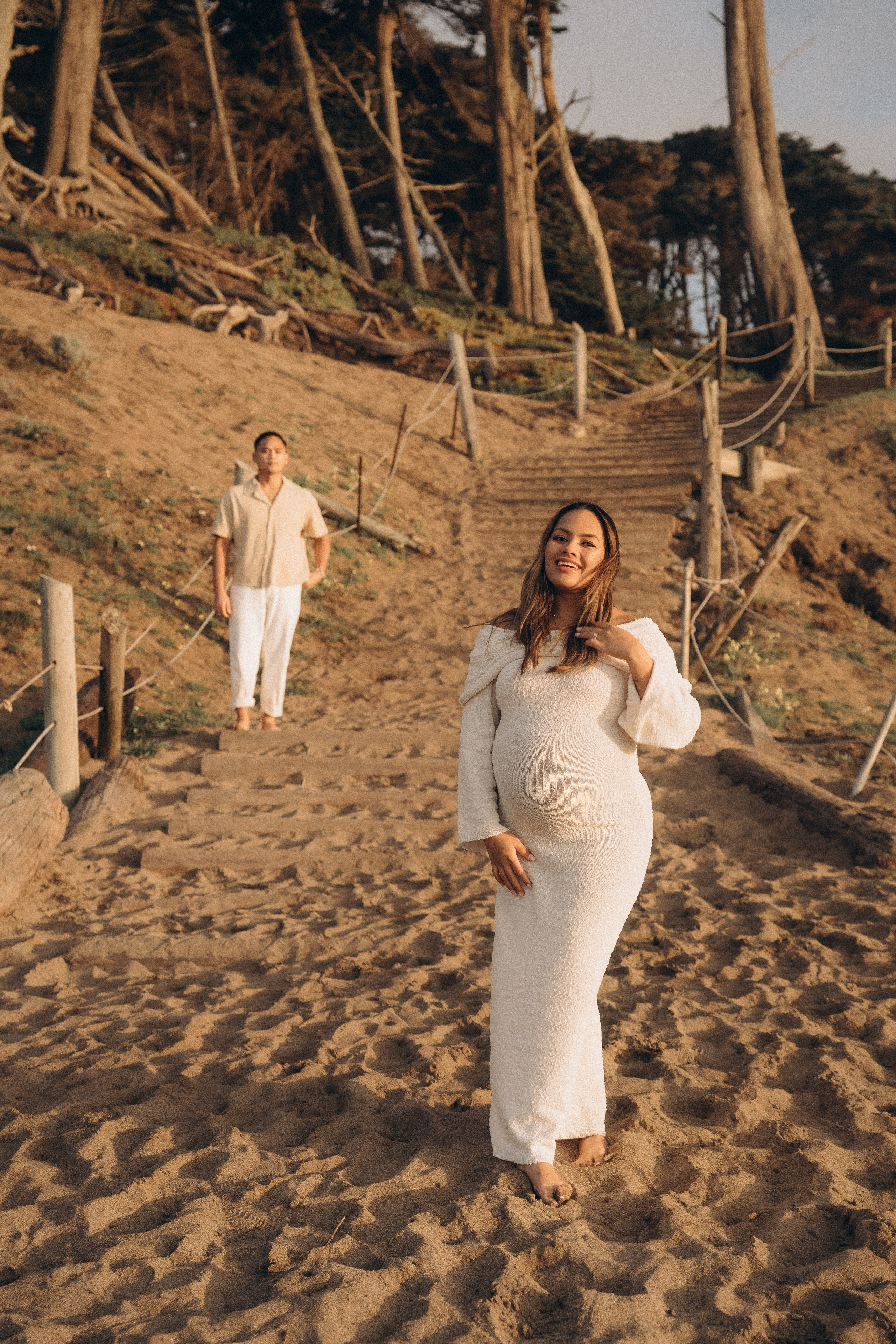 Maternity Session — Baker Beach