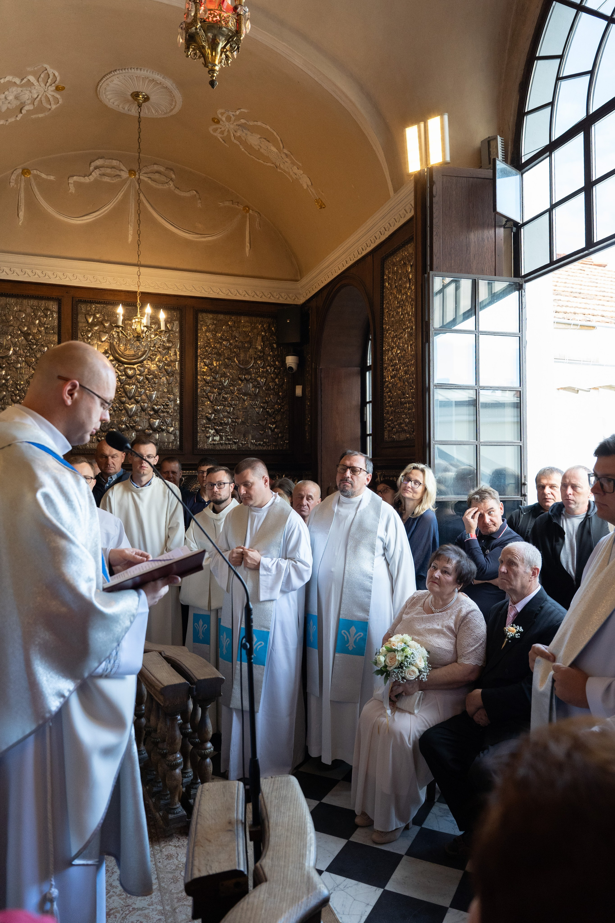 Ядвига и Николай. Золотая свадьба. 50 лет совместной жизни. Aliaksandra Norvilas fotografas Vilnius