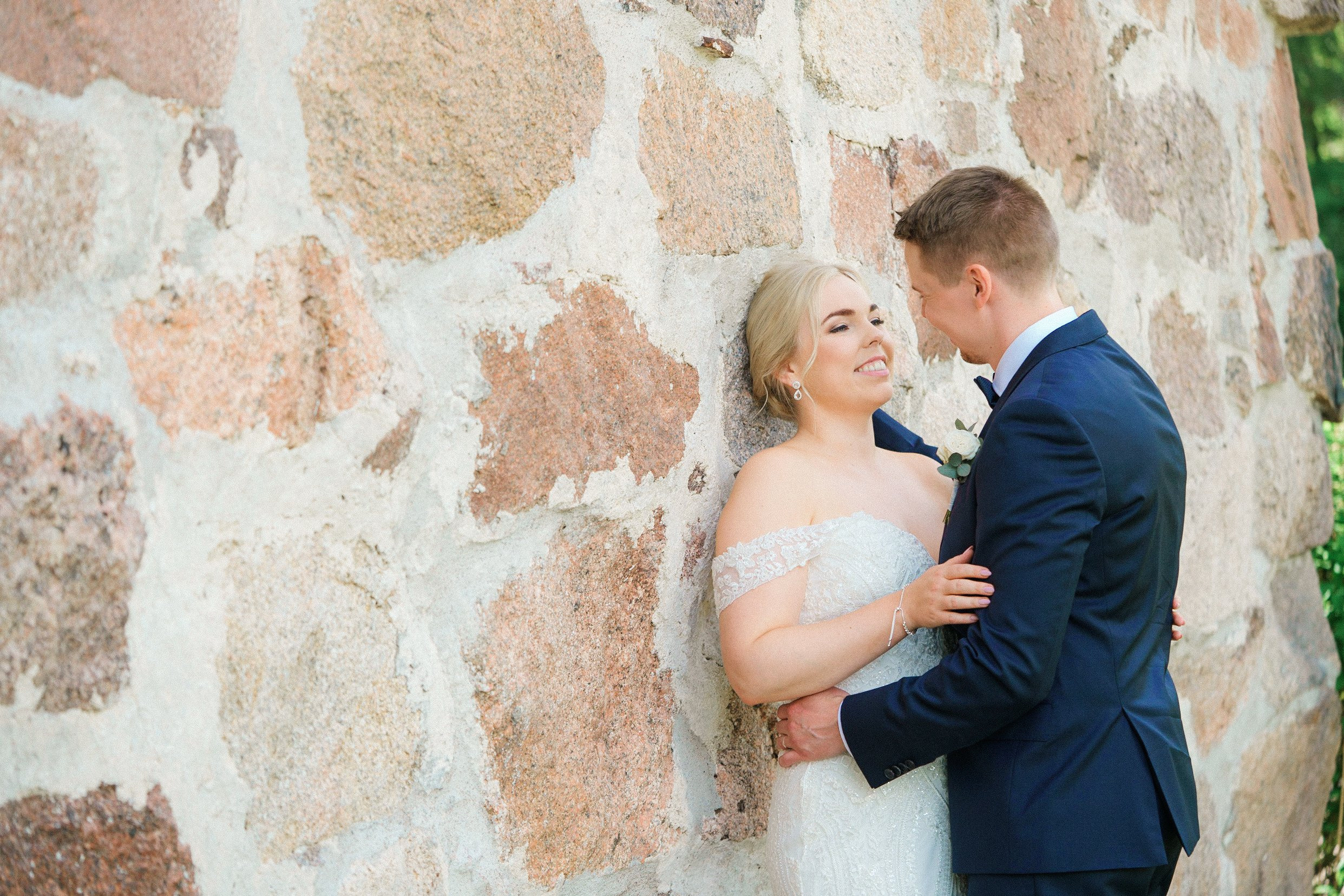 Sini ja Otto, hääkuvaus Wohl Gård, Kirkkonummi