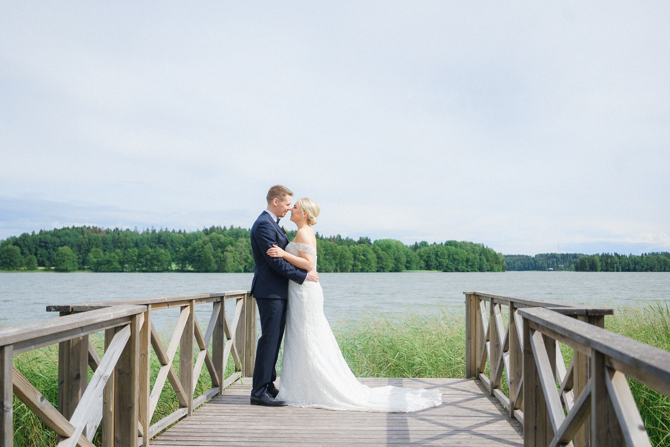 Sini ja Otto, hääkuvaus Wohl Gård, Kirkkonummi