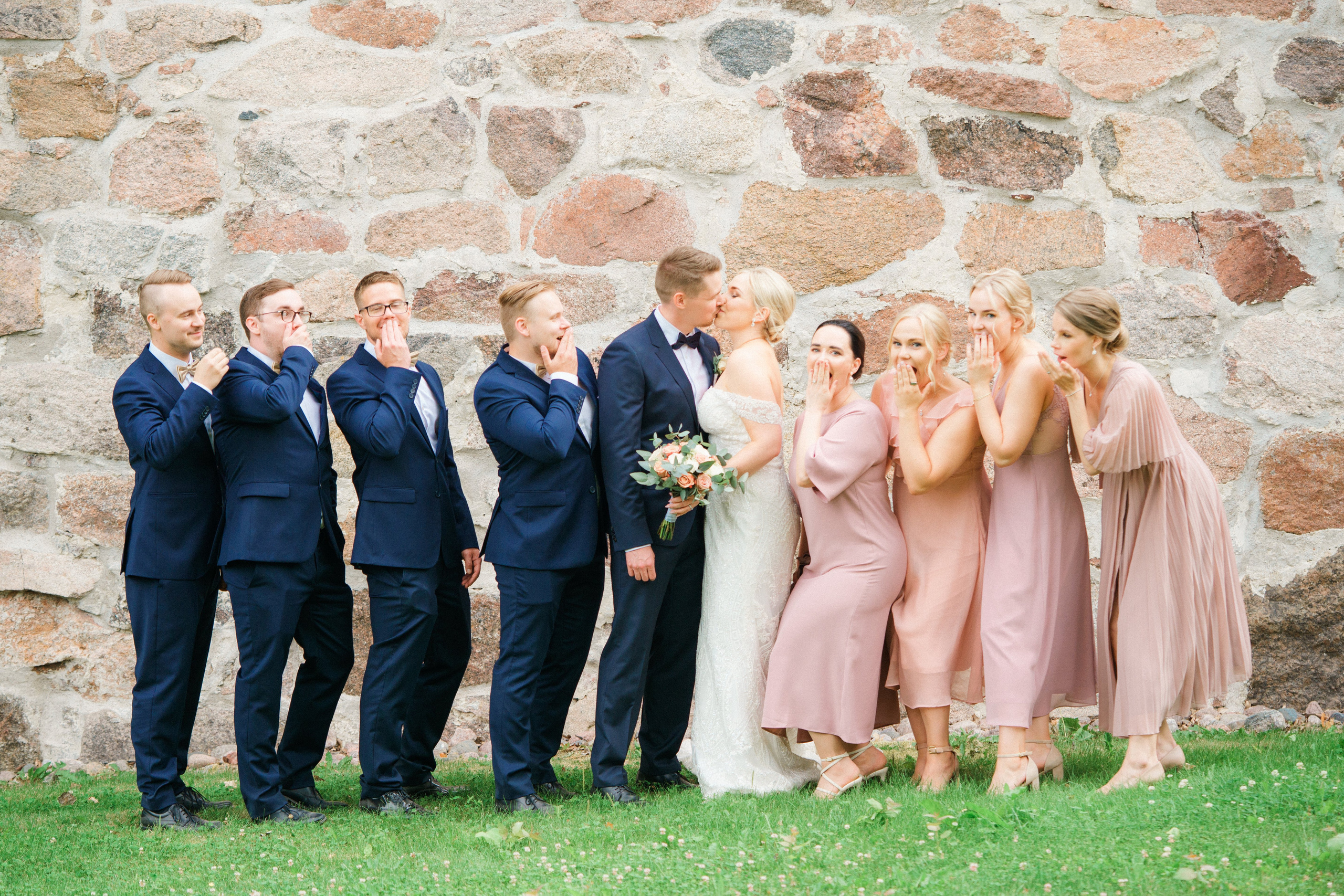 Sini ja Otto, hääkuvaus Wohl Gård, Kirkkonummi