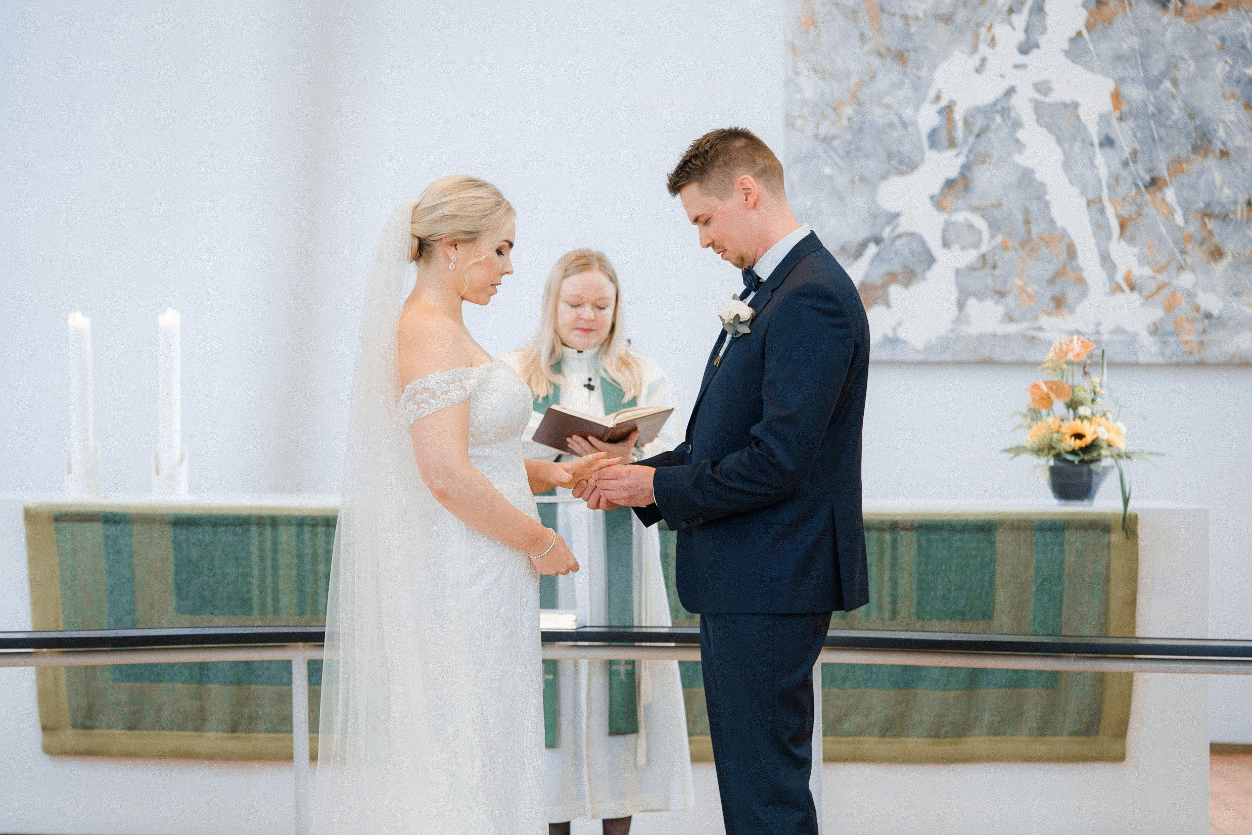 Sini ja Otto, hääkuvaus Wohl Gård, Kirkkonummi