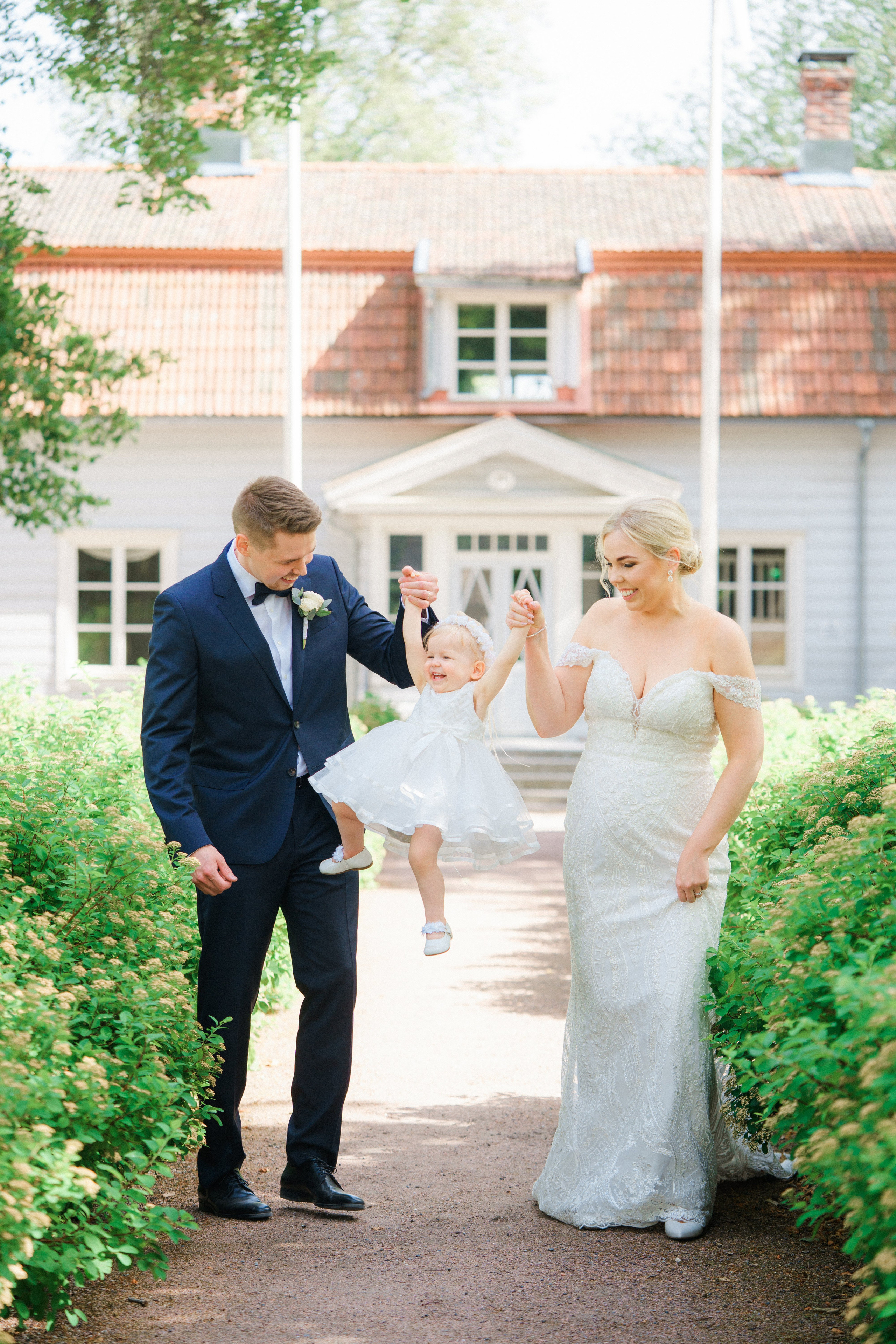 Sini ja Otto, hääkuvaus Wohl Gård, Kirkkonummi