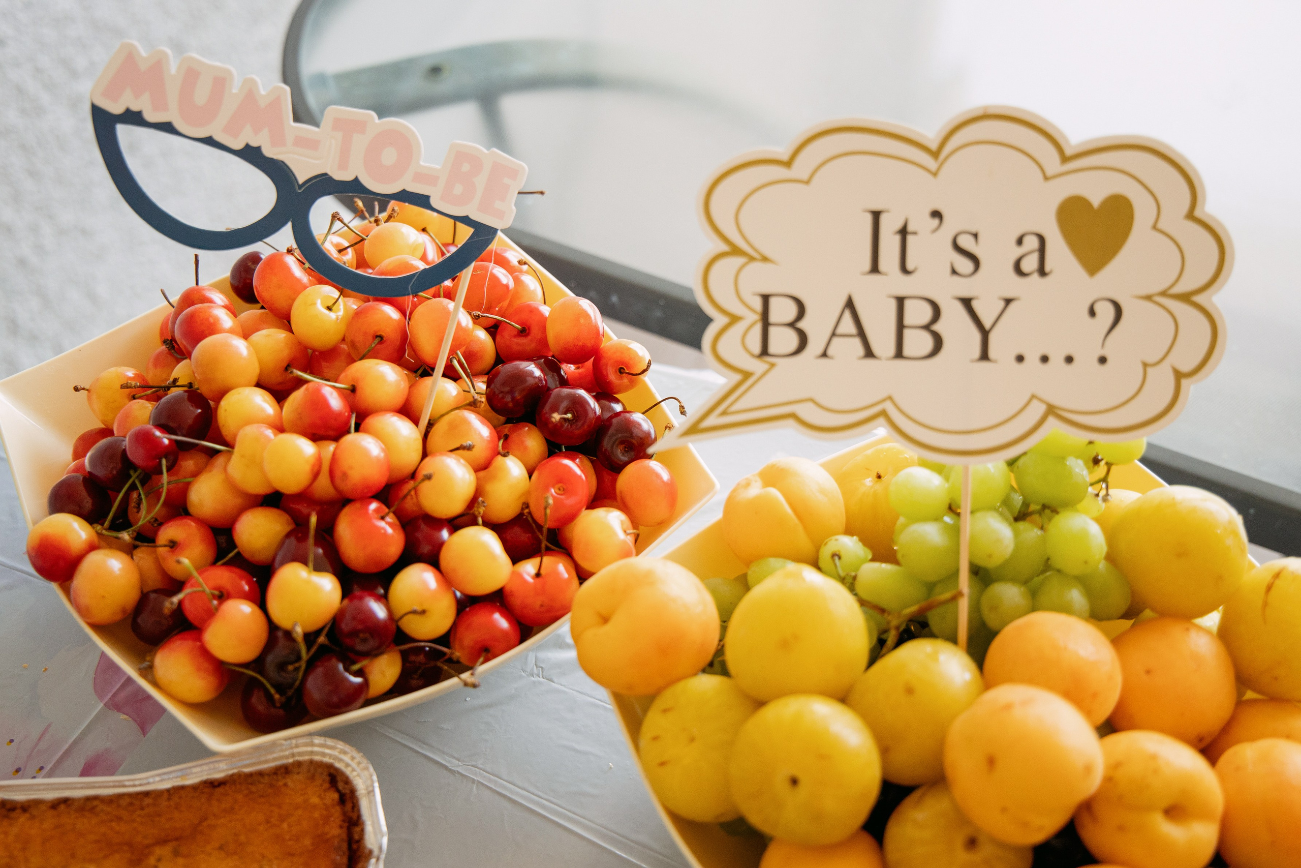 Gender Party for Alina and Michael. Home