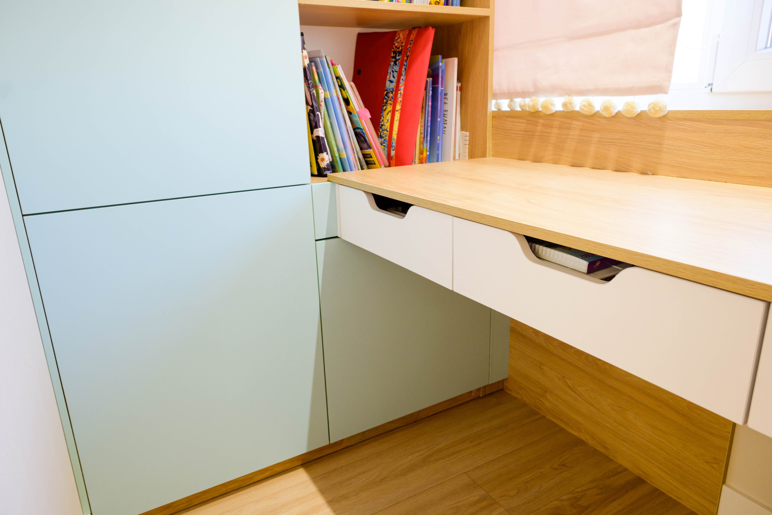 The apartment is in a modern style. Fotograf Dmitrii Donets