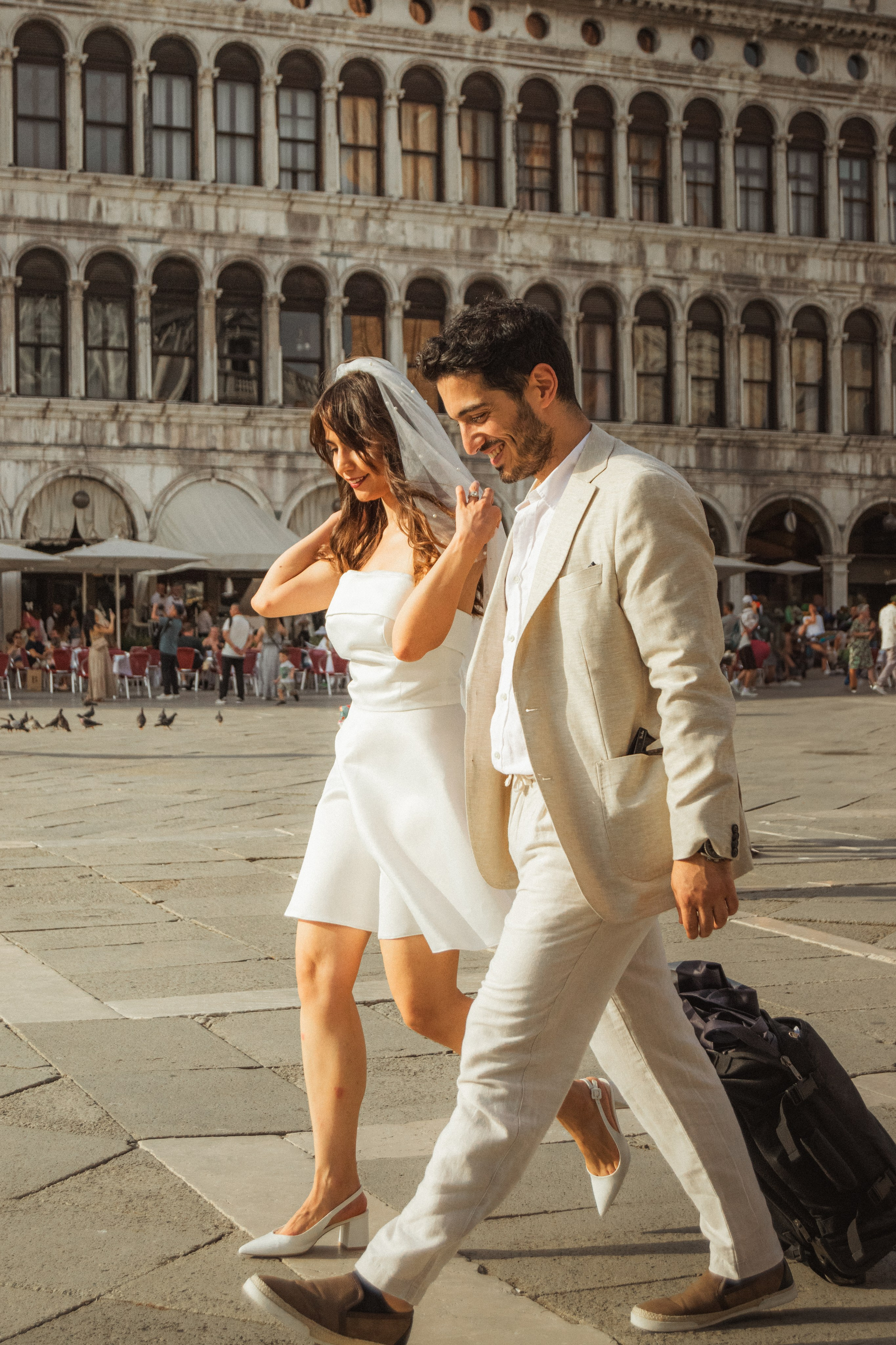 Sahand and Shiva exploring Venice. Михаил Всемирнов, Фотограф в Италии