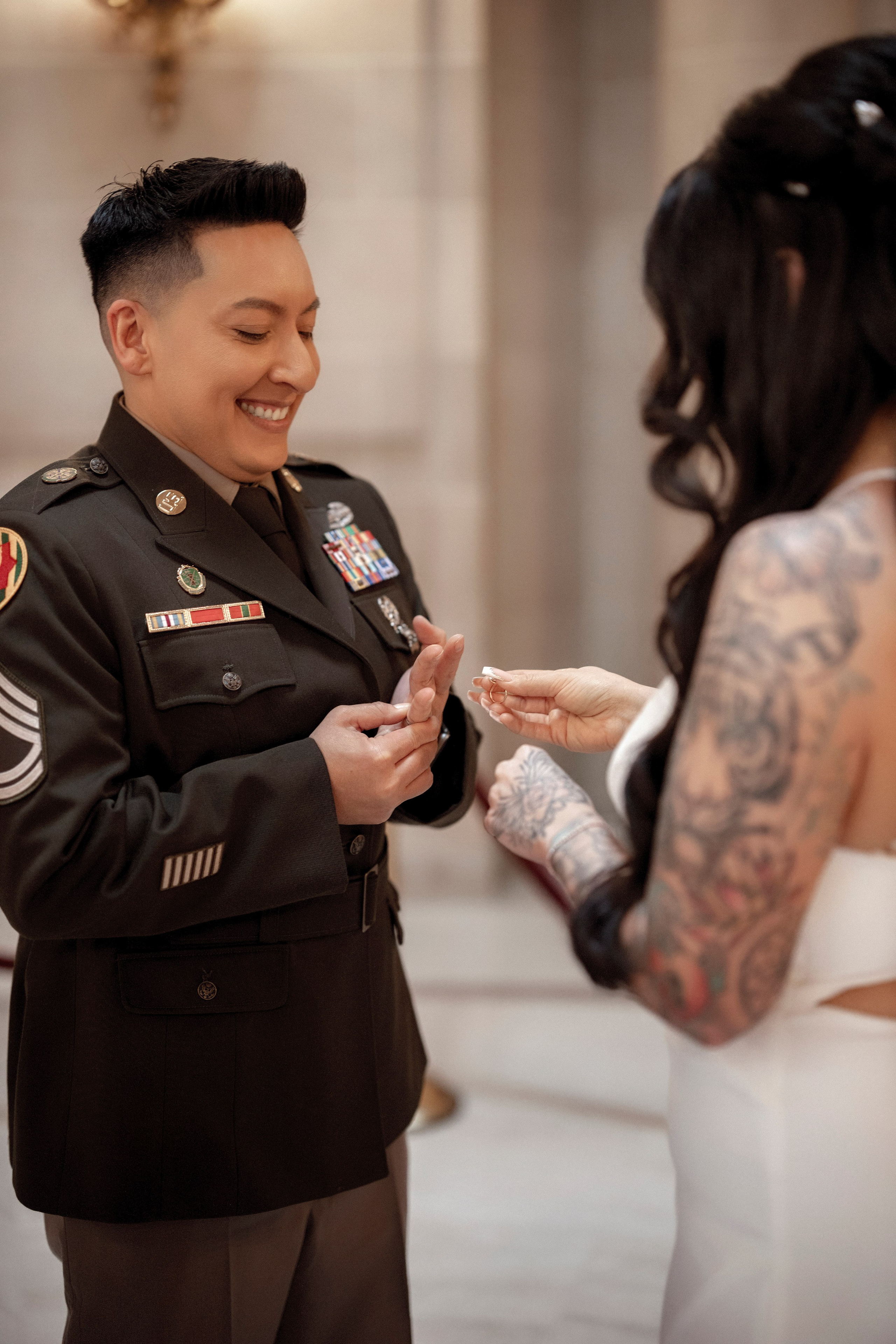 SF City Hall Wedding. Bay Area Photographer: family, maternity, love story, wedding