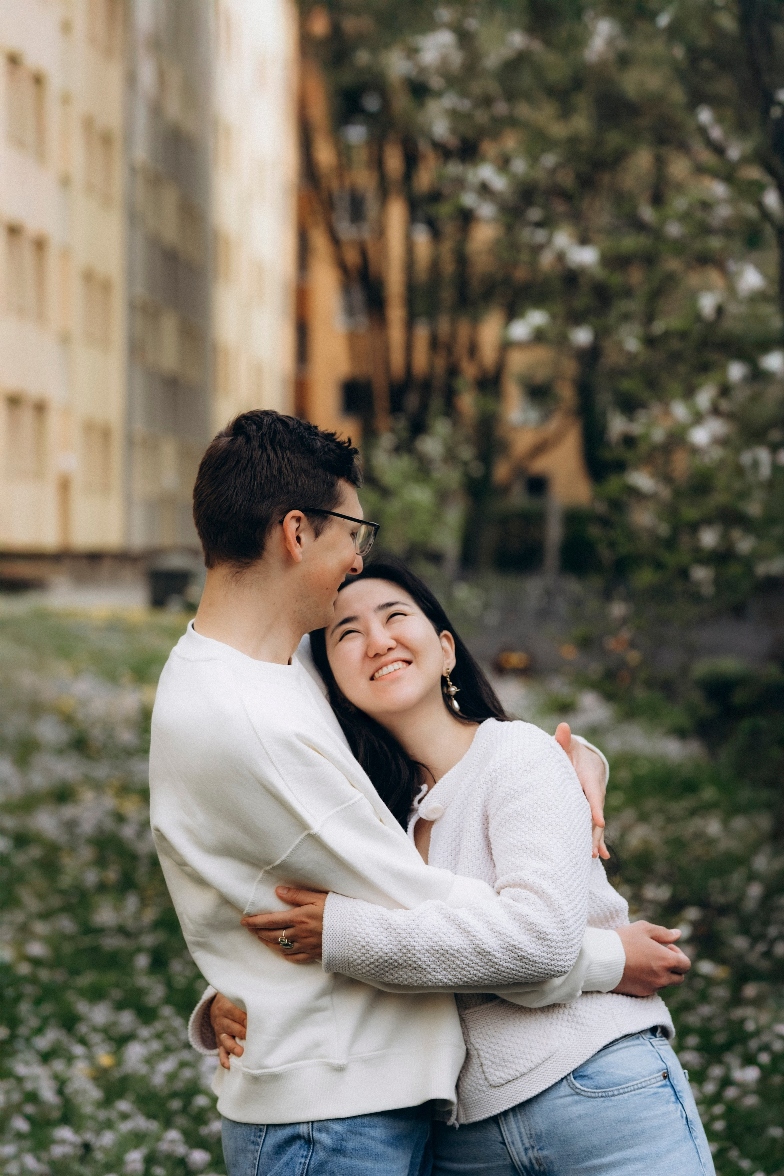 Kirill, Inga & Lea in spring bloom. Фотографы Минск и мир