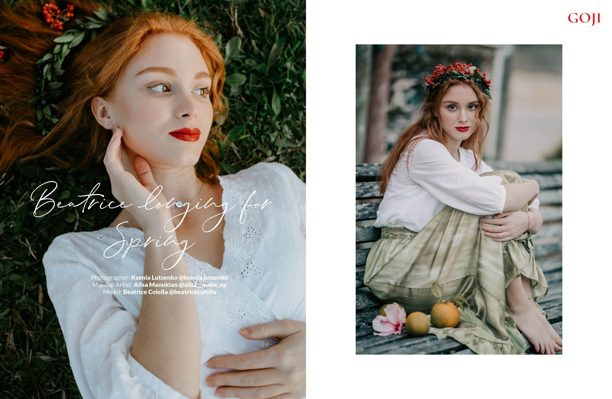 Editorial. Portrait photographer in Lisbon Ksenia Lutsenko