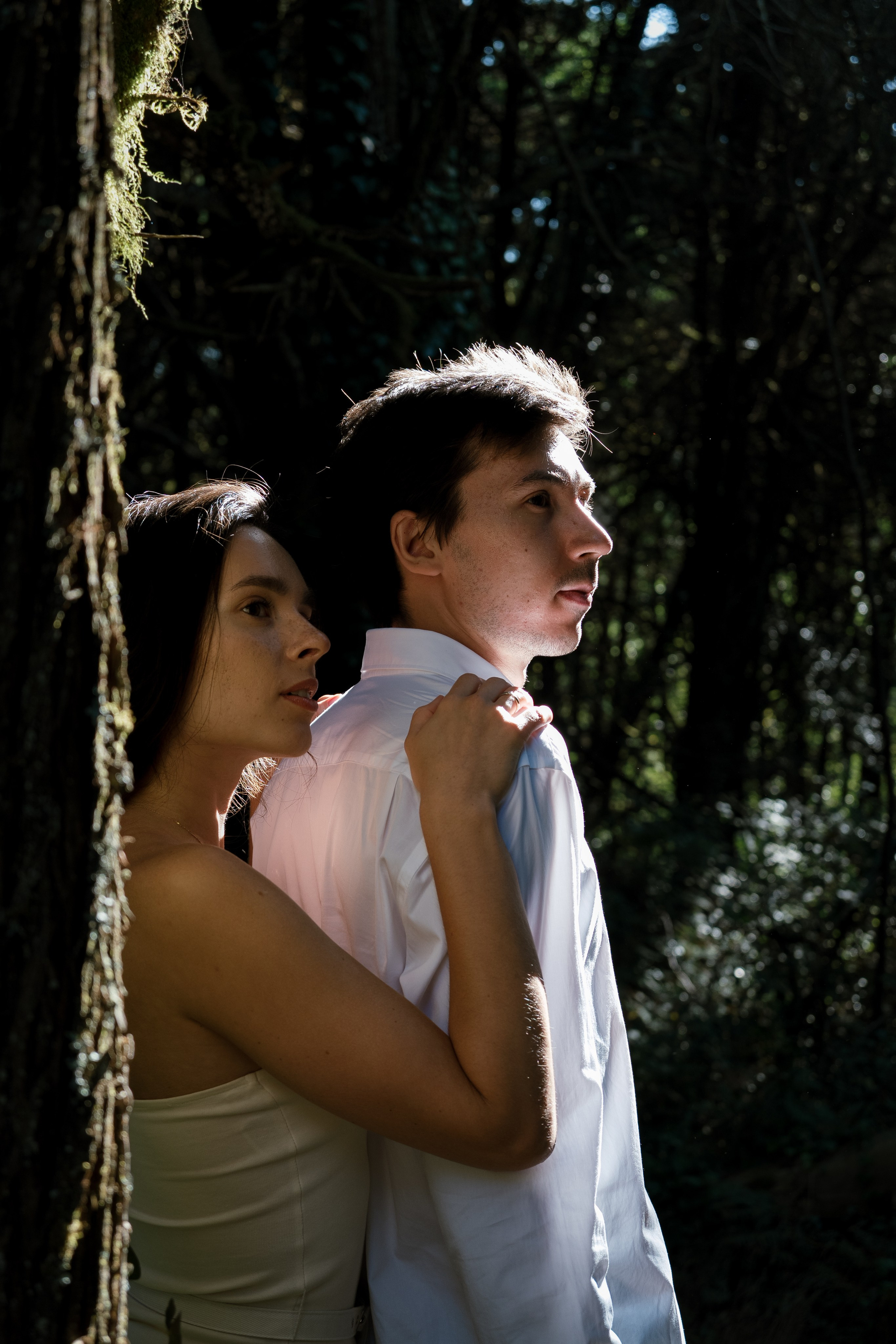Anya & Dima in a forest. Bogdan S | PHOTOGRAPHER BASED IN LISBON