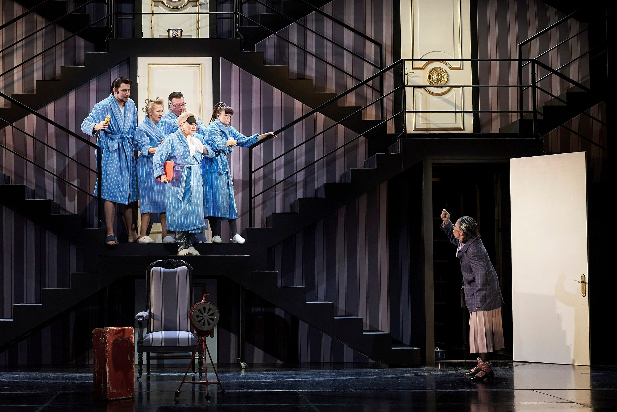 "Tartuffe", dir. Sergey Golomazov, © Mikhail Chekhov Riga Russian Theatre