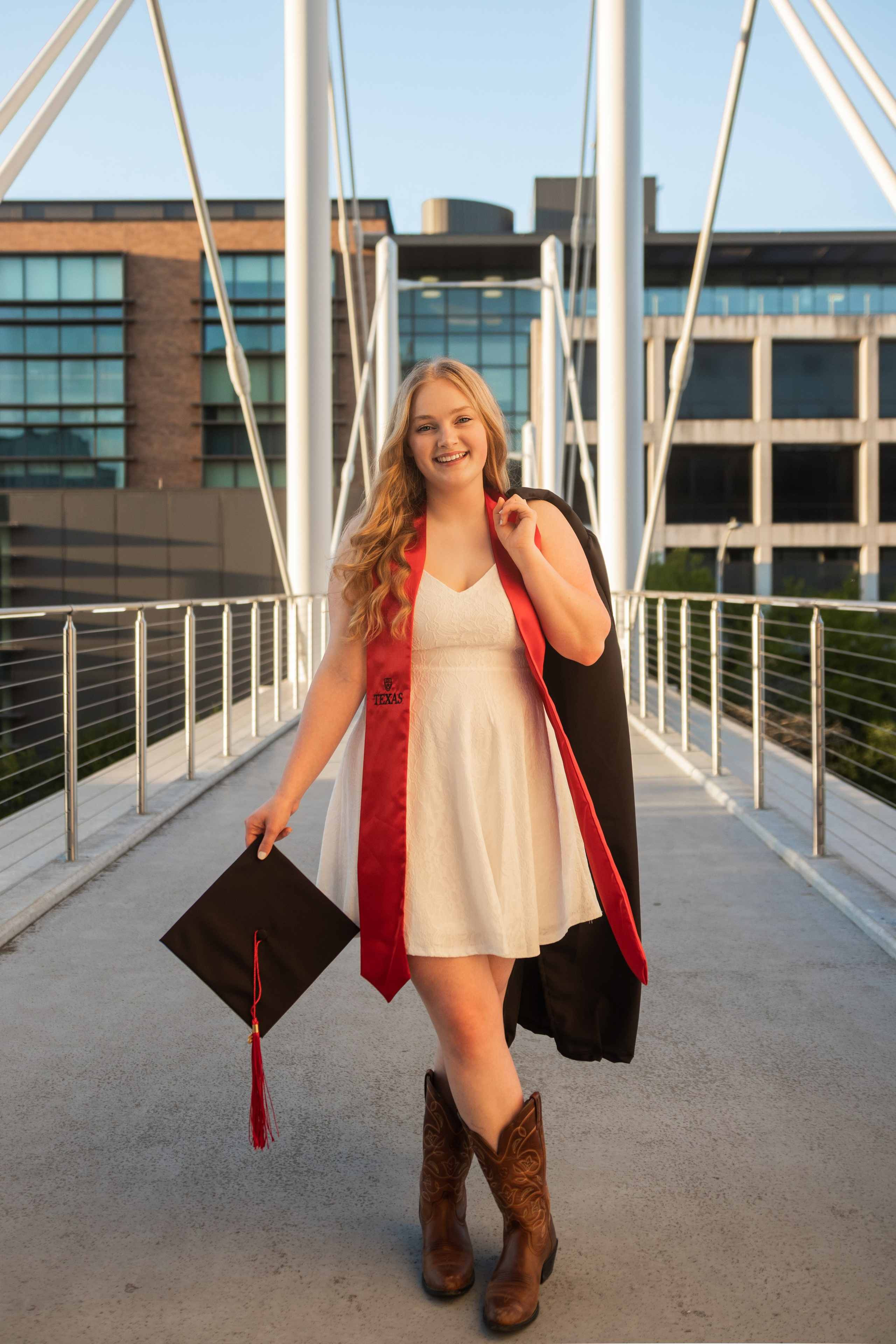 Kristen’s senior photoshoot at the University of Texas Austin