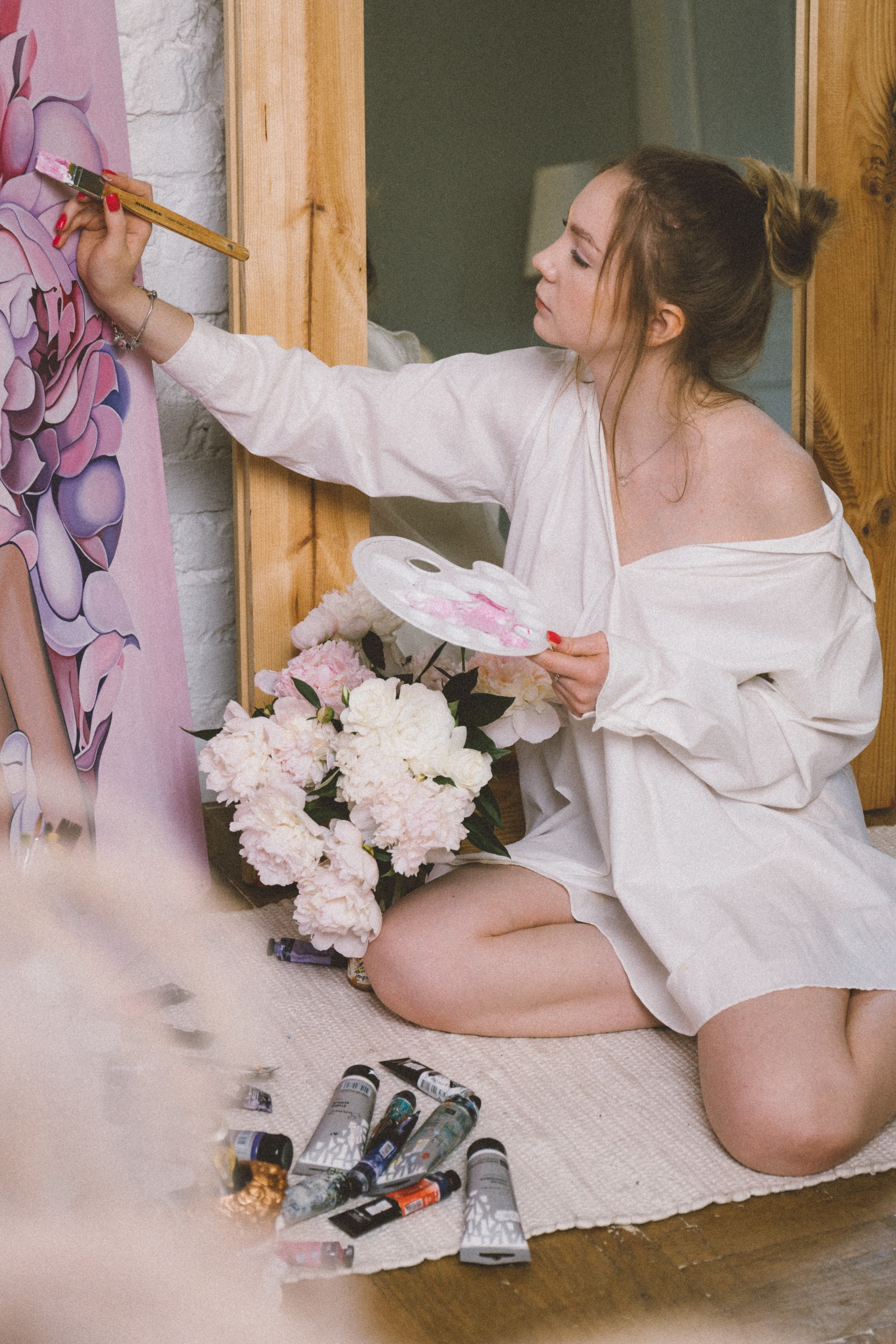 Алеся-фотосессия для художника. Фотограф Анна Кучерявая | Свадьбы и мероприятия в Дубае