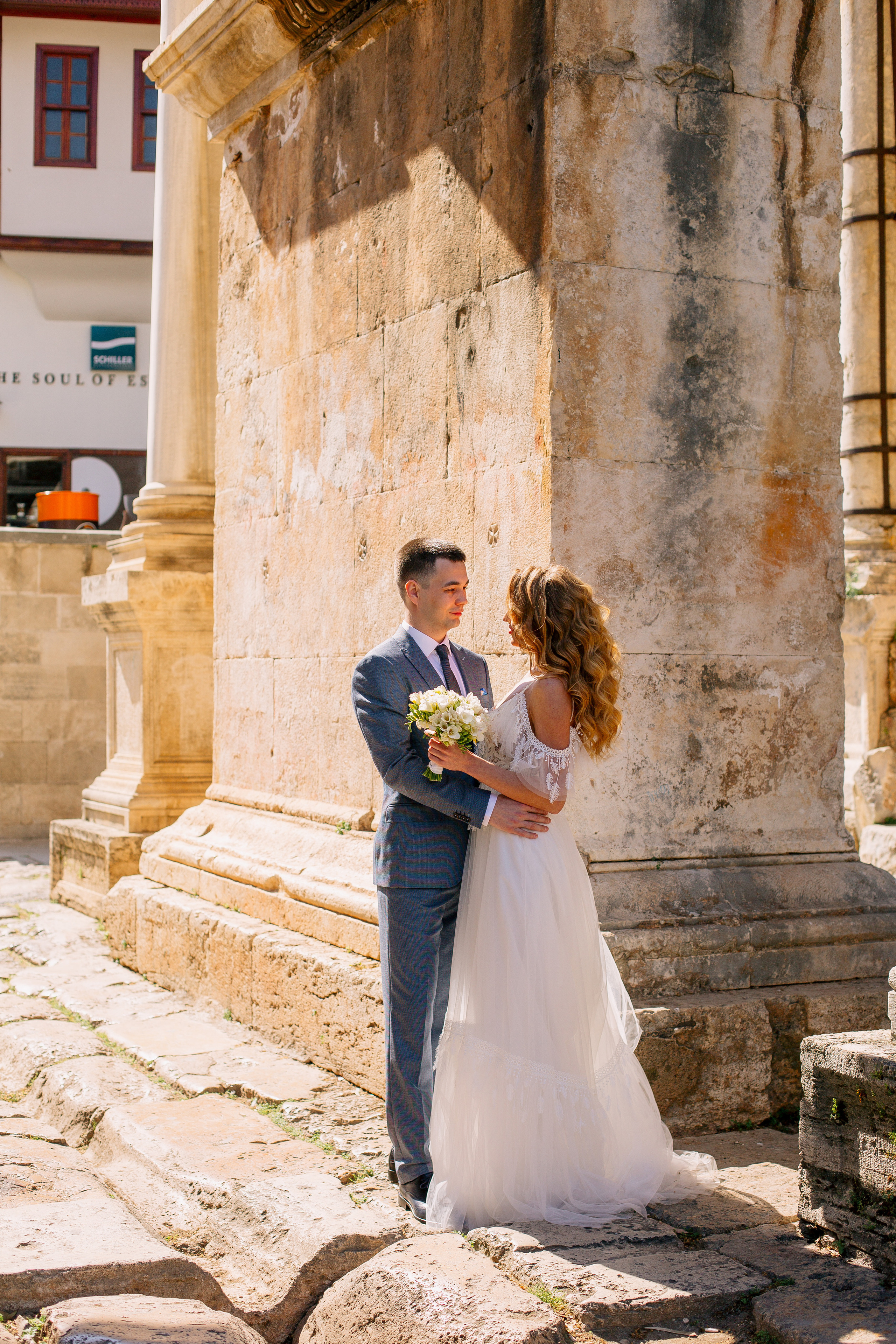 Wedding photo session in Kaleici, Antalya. Professional Photographer in Alanya, Side, Belek | Alsu Develi  Wedding, Family and portrait photo sessions