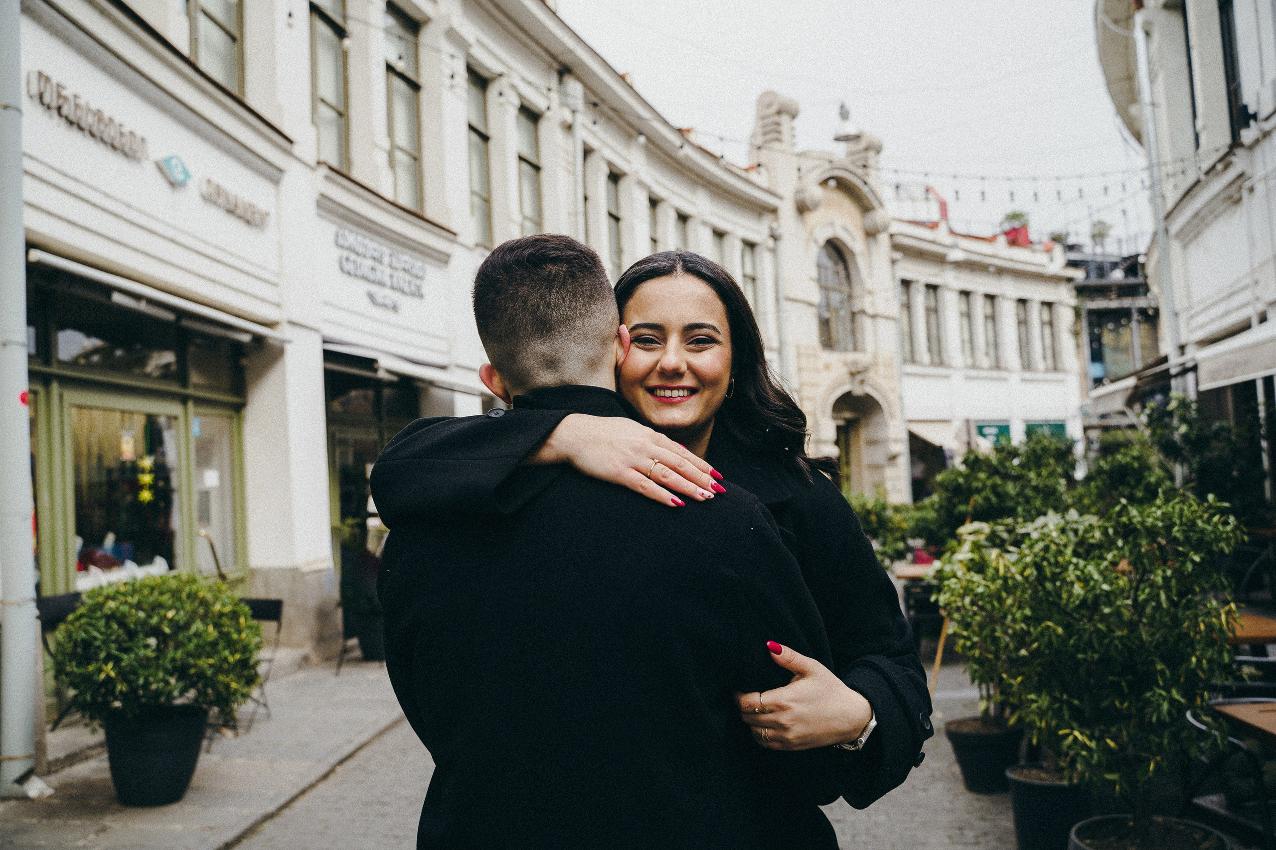 Girl in red. Photographer and travel-blogger Aleksandra Gritsenko