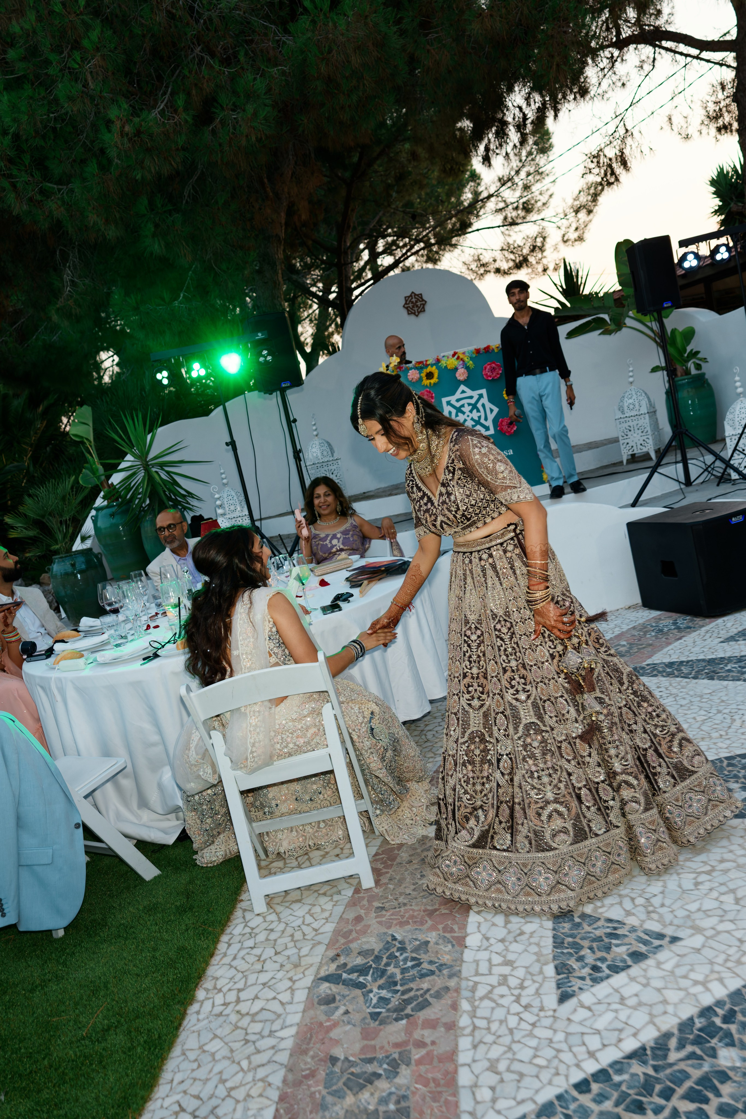 Indian wedding at Gran Villa Rosa, Barcelona