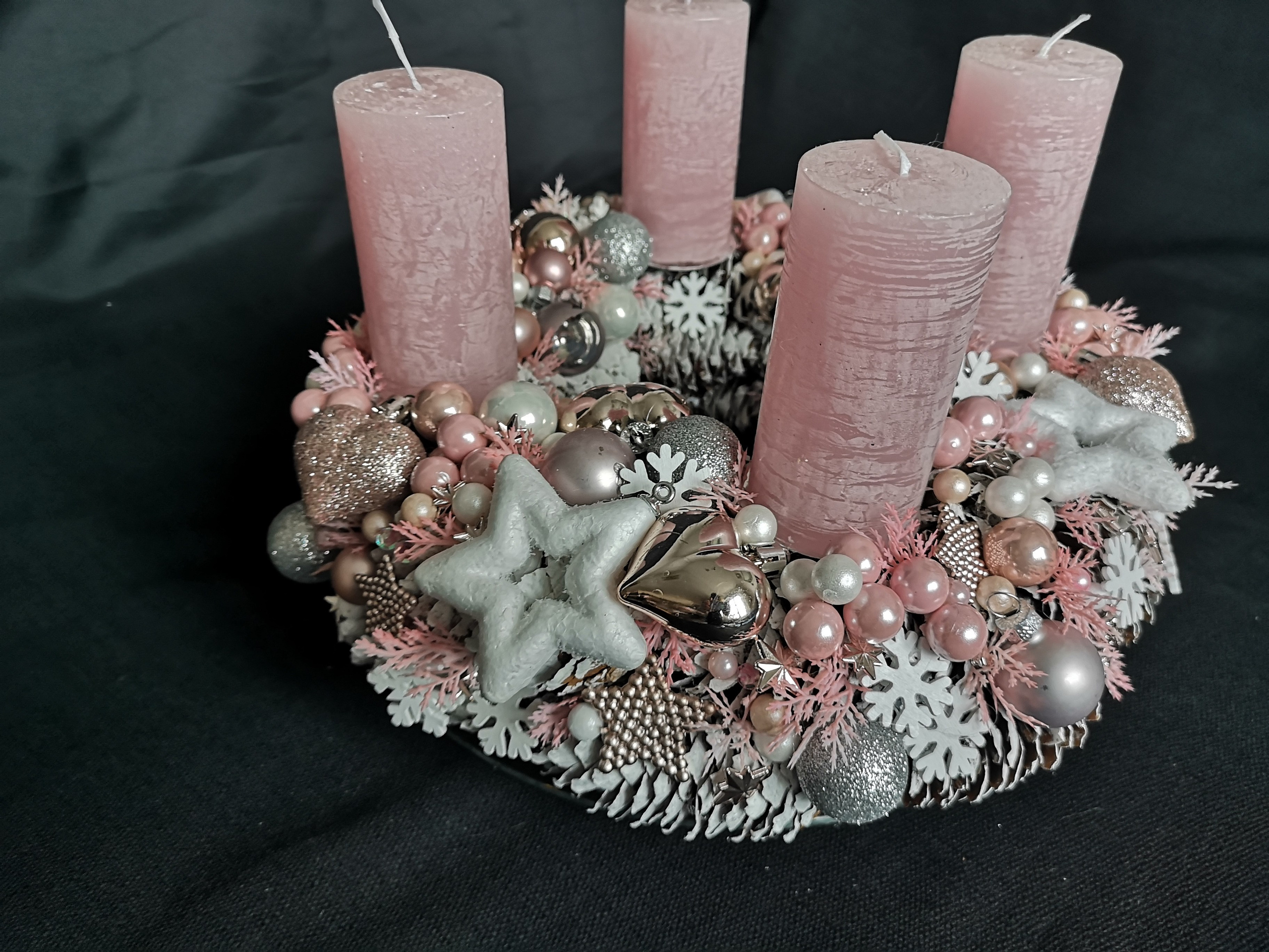 Adventes vainadziņi. Event design, decoration, floristry, gift, Irina Novika, Riga, Latvia