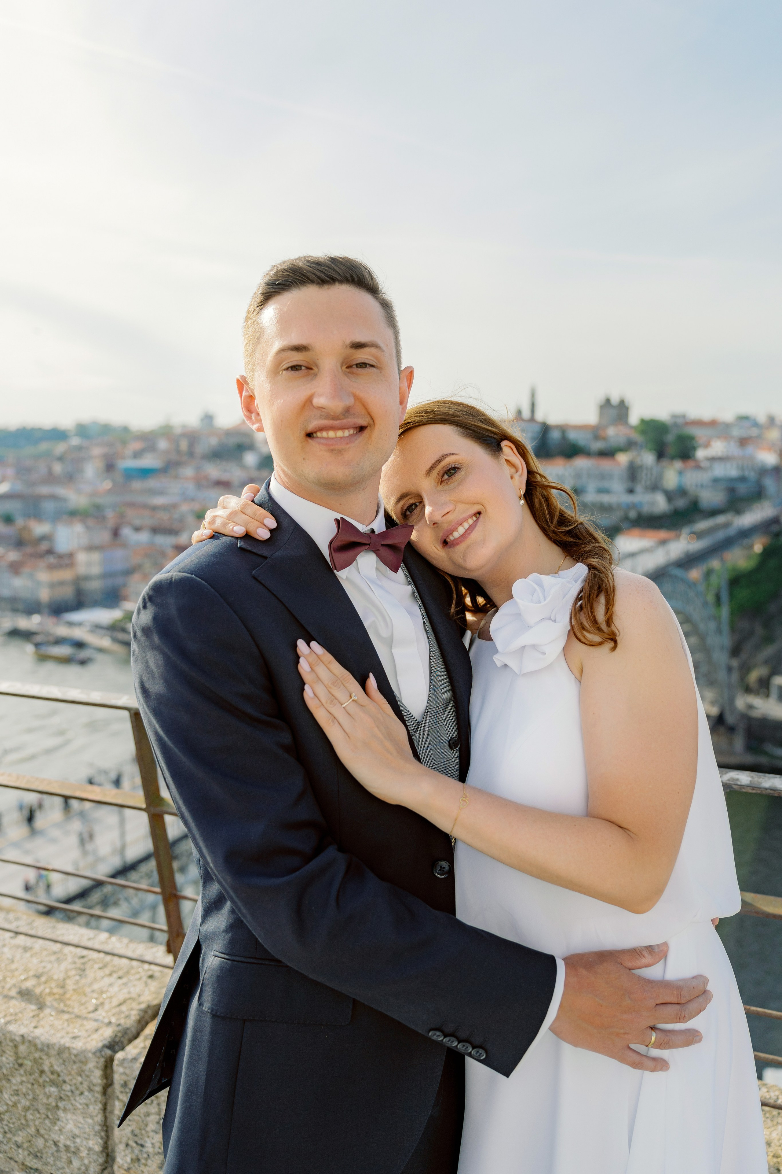 Свадебная прогулка в Порту. Фотограф в Португалии Полина Готовая