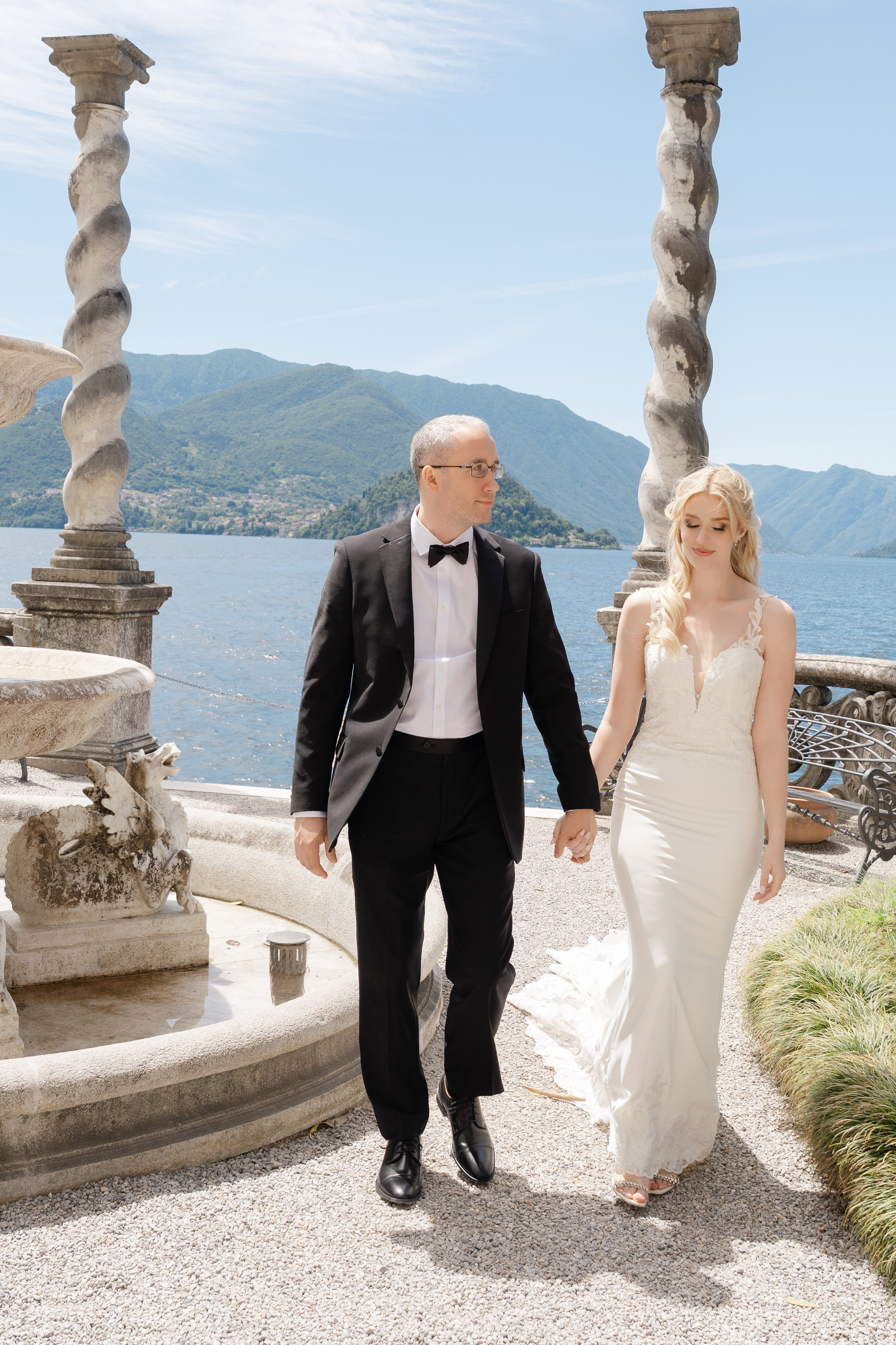 TARA AND KEVIN _ Villa Monastero. PHOTOGRAPHER IN ITALY