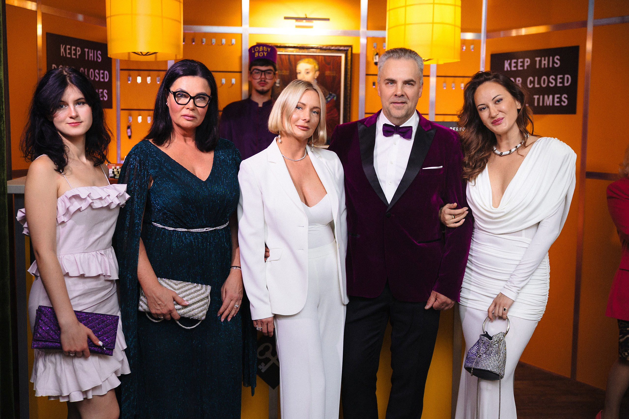 Grand Budapest Hotel Style Anniversary Party in Riga — Elegant Anniversary Photos & Video. Evgeny Timofeyev | Wedding & Content photographer and videographer