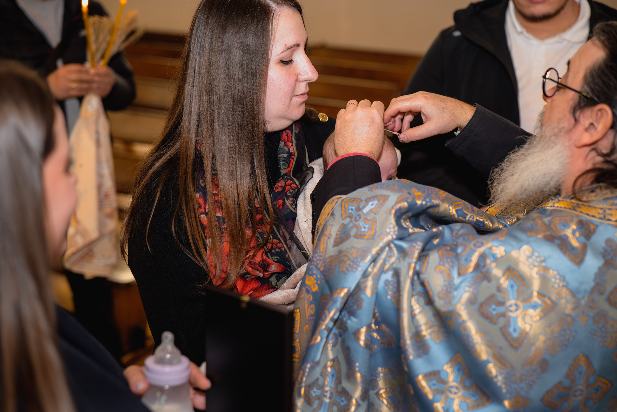 Botezul micii printese. Fotograful și Cameramanul familiei dvs în Franța Paul Photographer