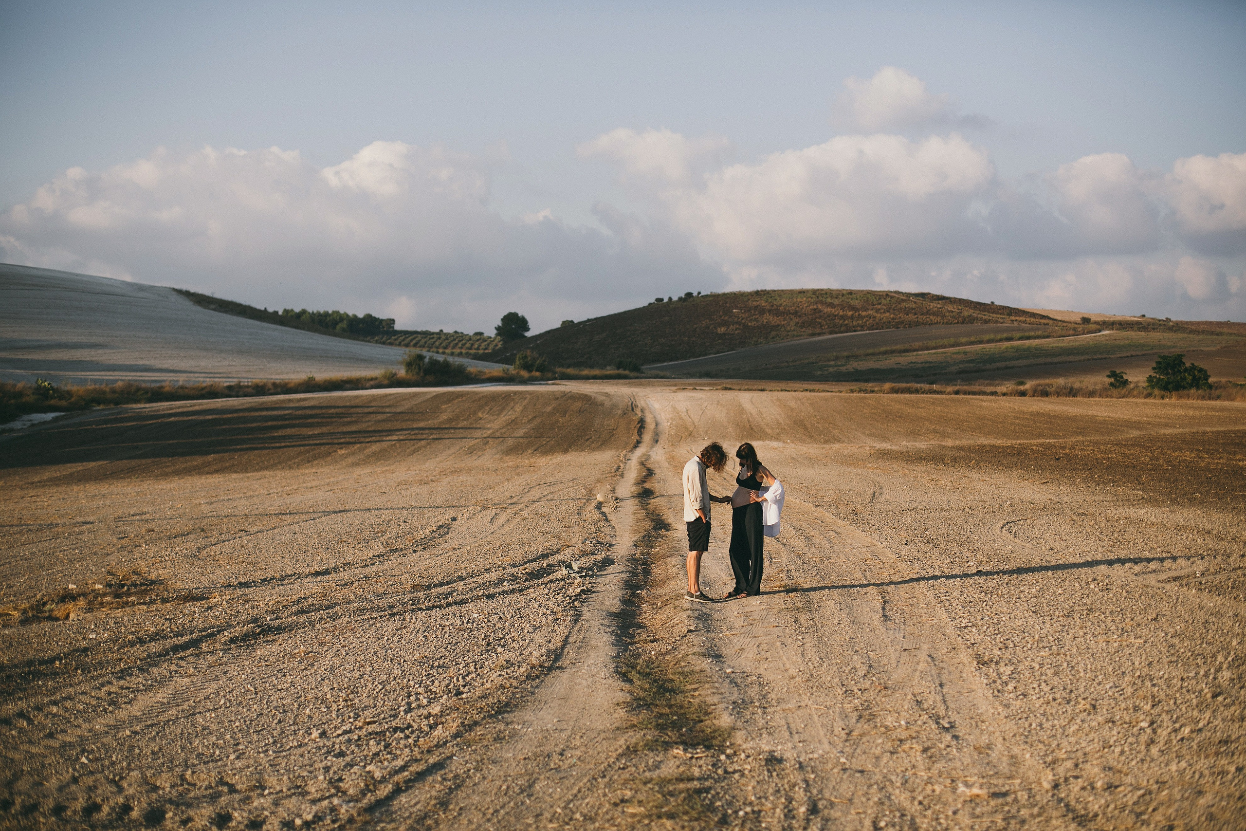 Kiryat Tivon field. Family photographer in Israel