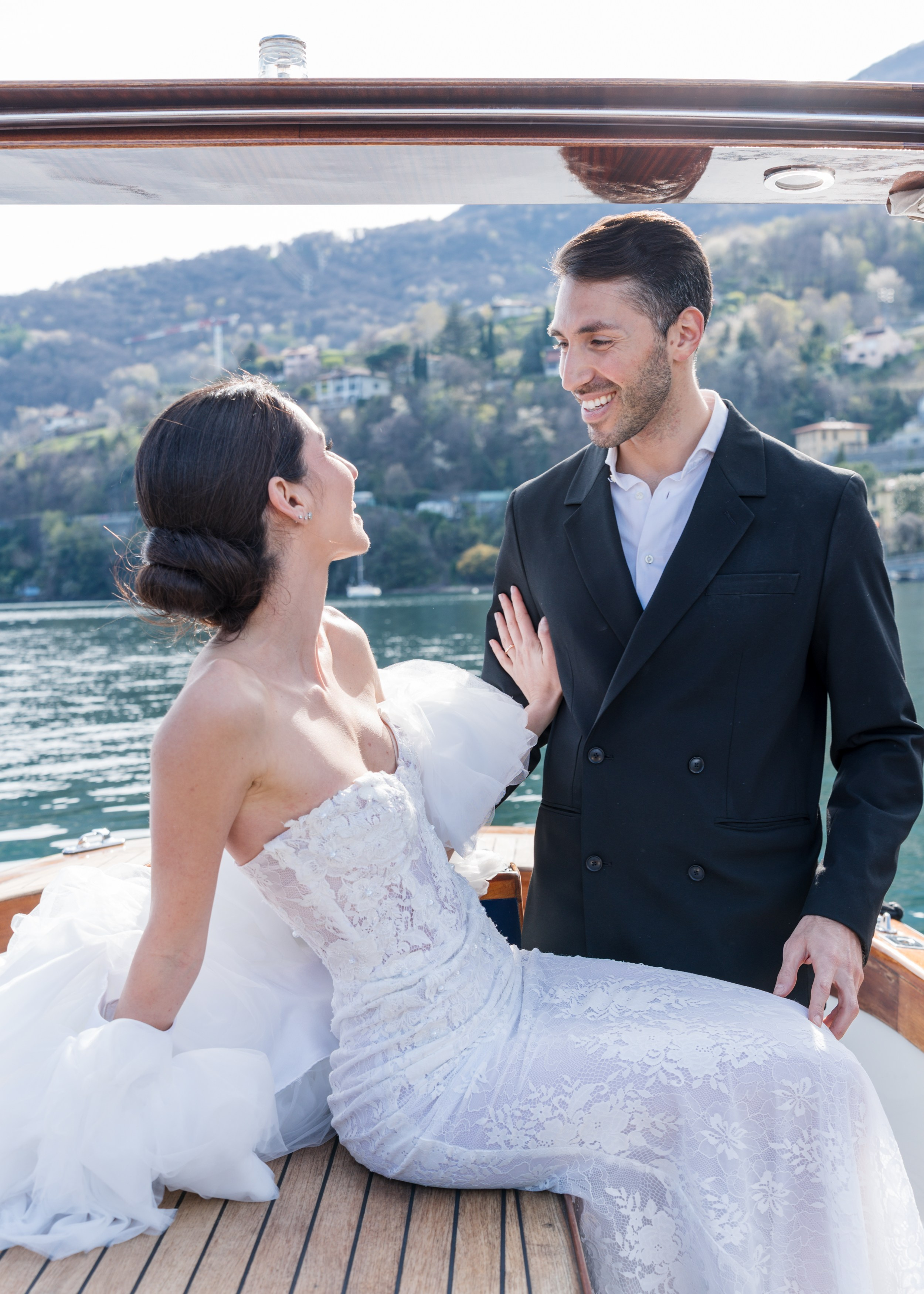 Sandra & Mario Lake Como Elopement. Proposal Photographer in Lake Como