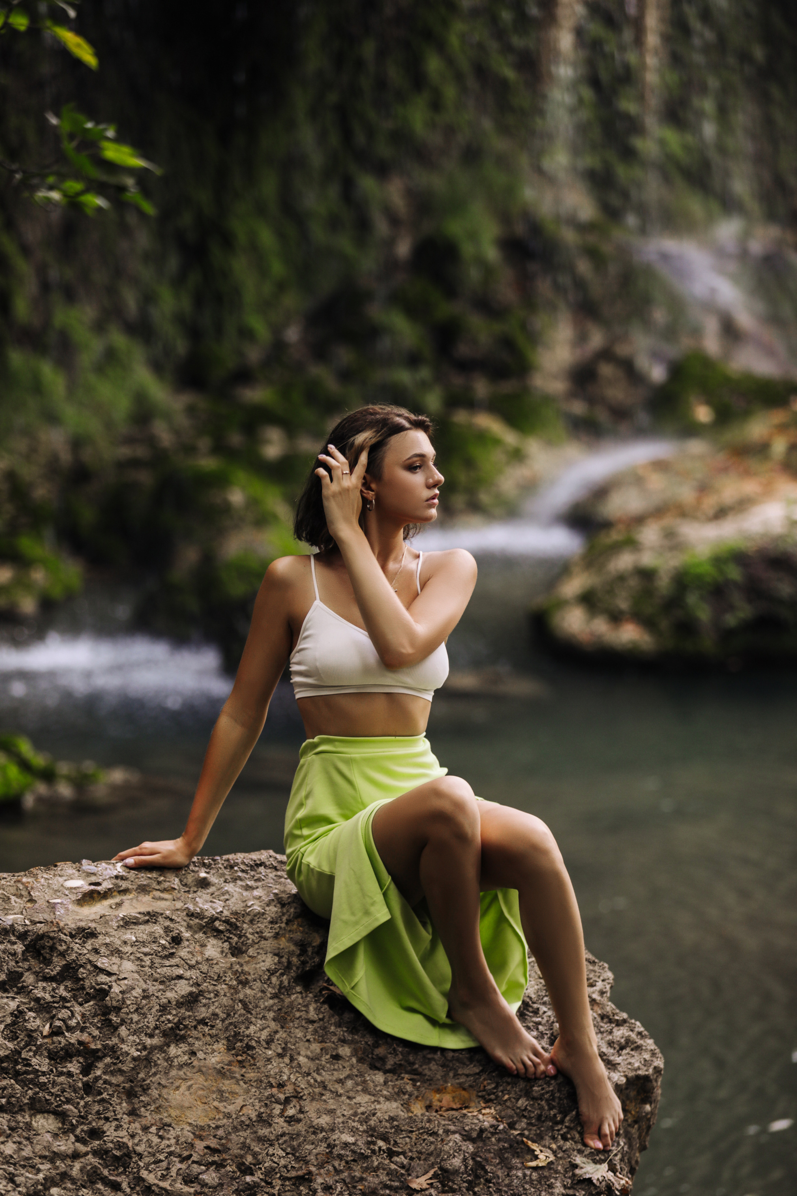 Алена Анталия Водопад. Фотограф Пхукет Таиланд Anna Eker