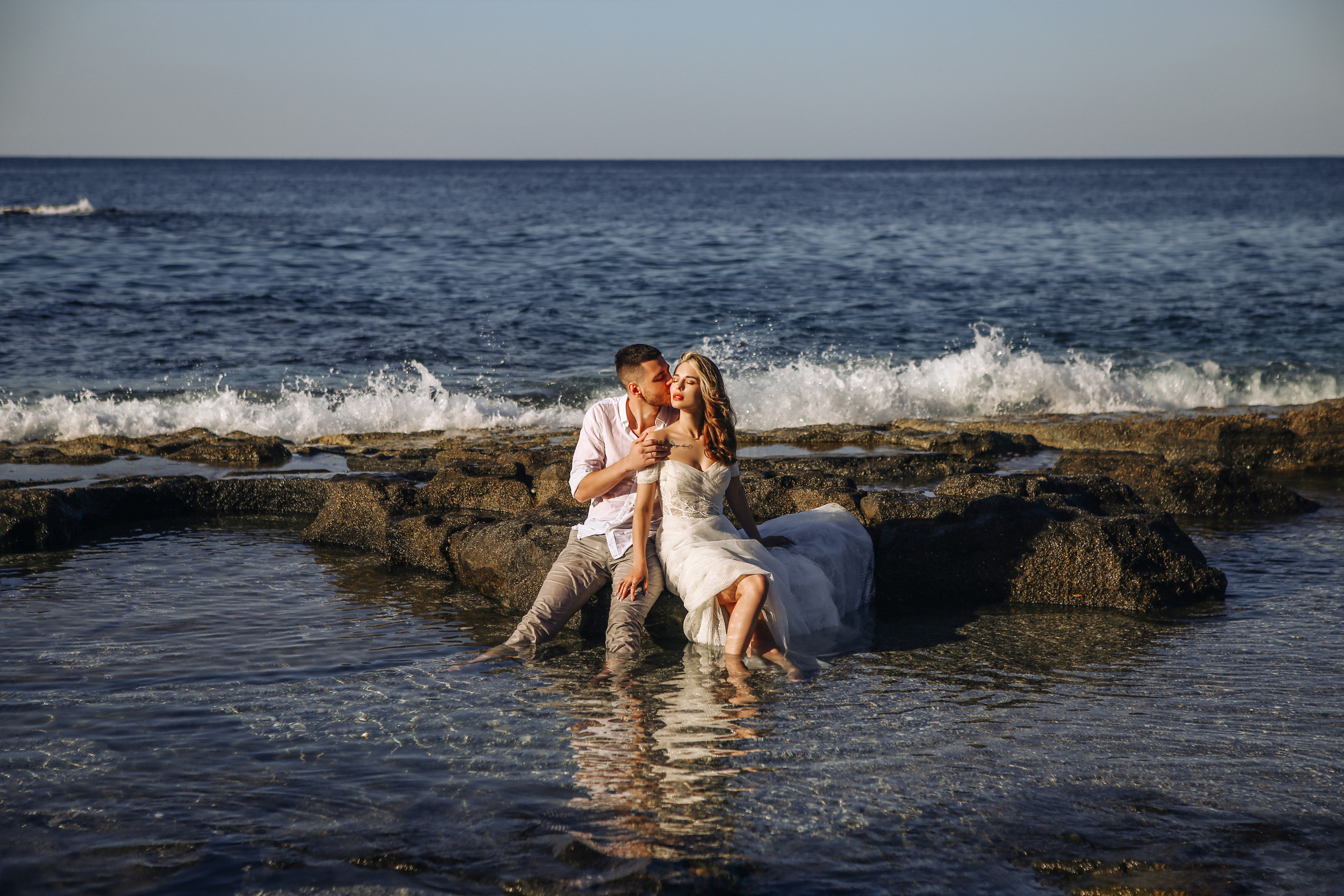 Красивый пляж