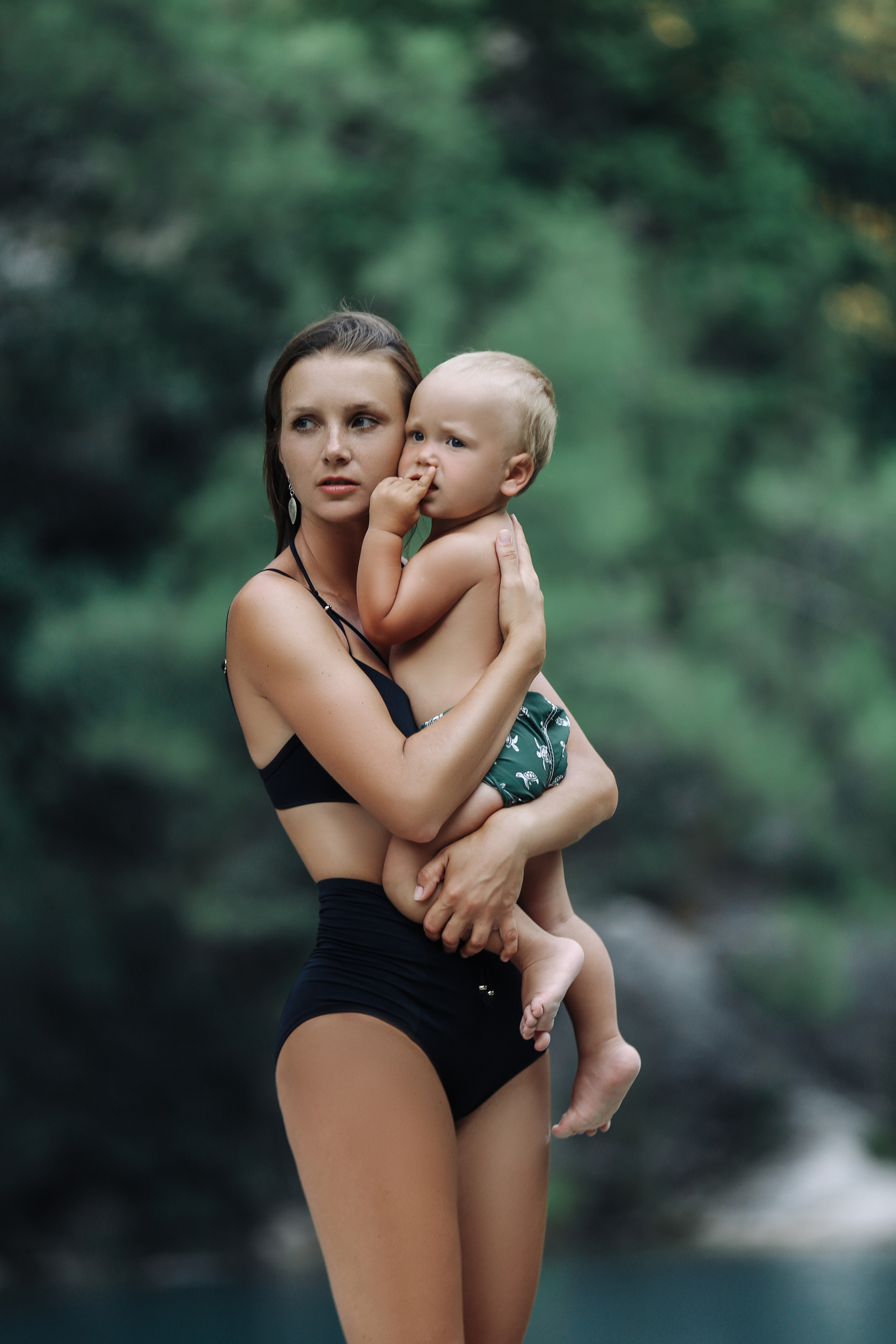 Фотосессия мама с ребенком