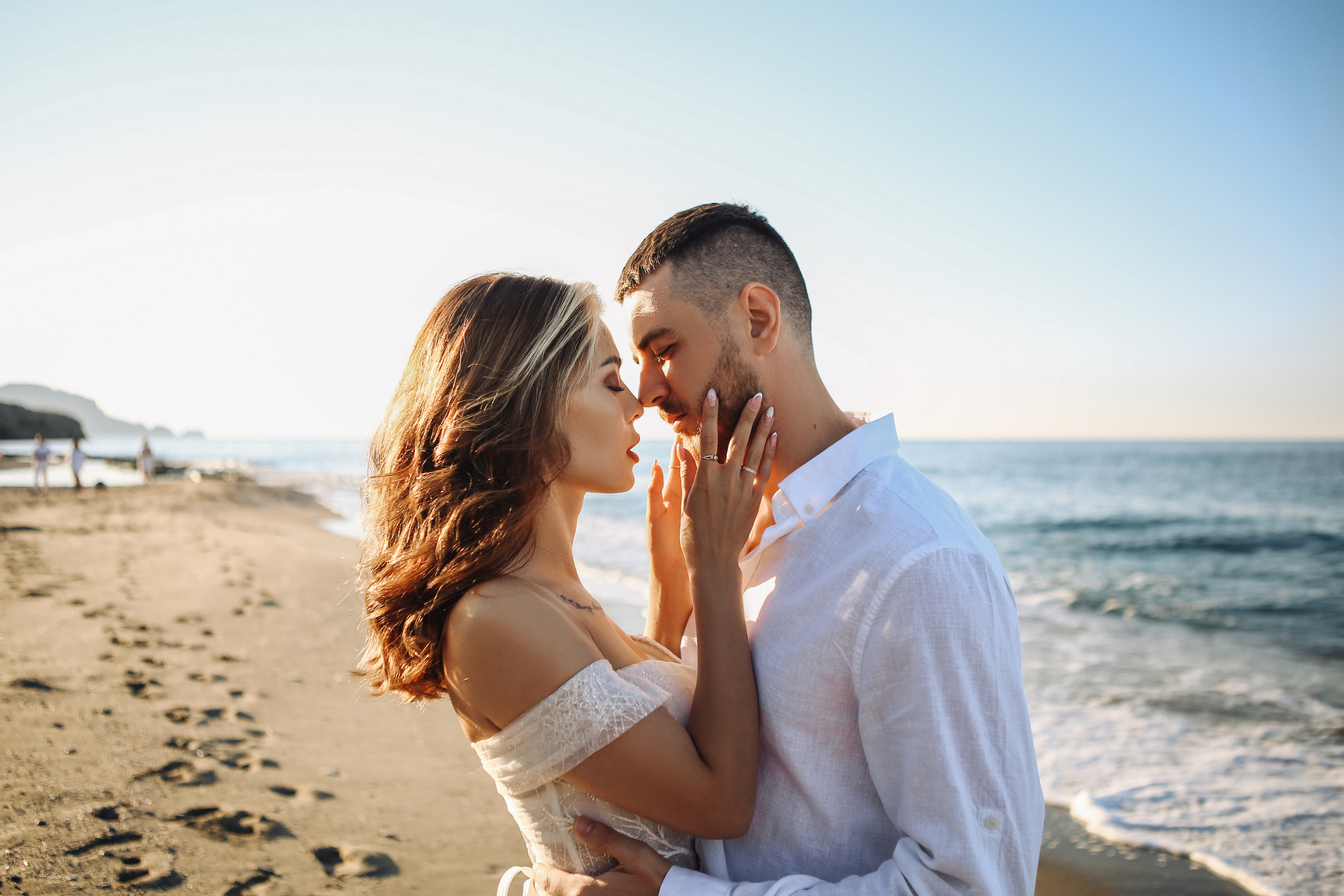 Рассвет на пляже